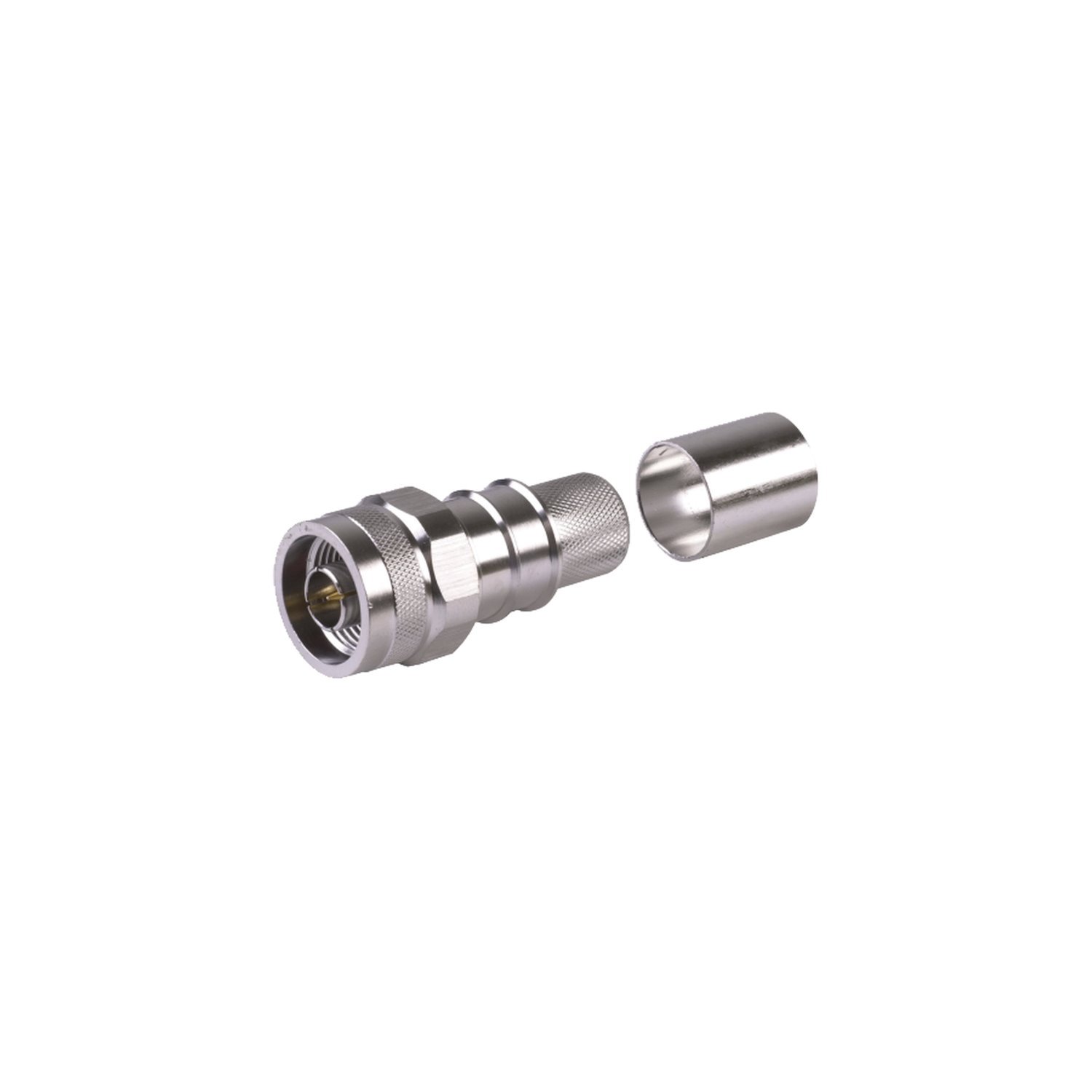 Times Microwave N Male Crimp Connector, Non-Solder Pin For LMR600 Coax Cable