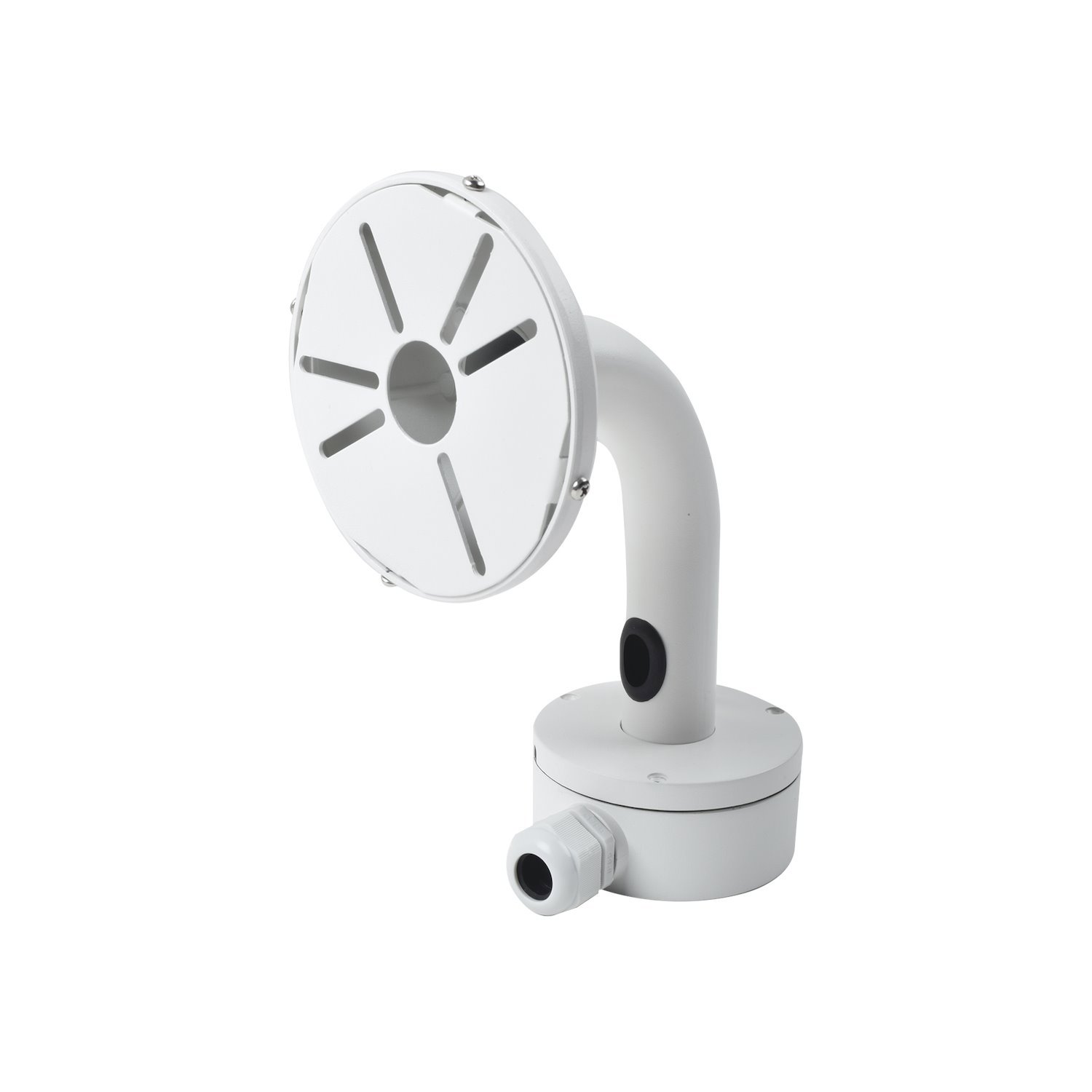 Syscom Video Universal Wall Mount With Junction Box For Dome And Bullet Cameras