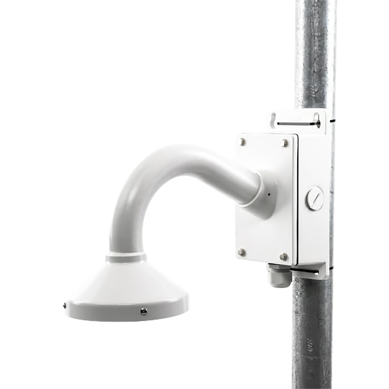 Syscom Video Universal Wall Mount With Junction Box For Dome And Bullet Cameras