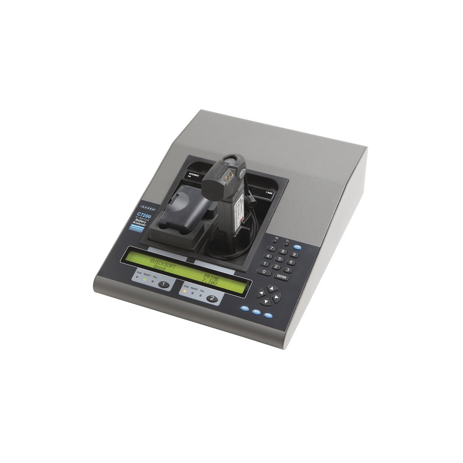 Cadex Electronics Inc Cadex 7200-C, 2 Cavity Battery Analyzer (40 Watt), Adapters Not Included.