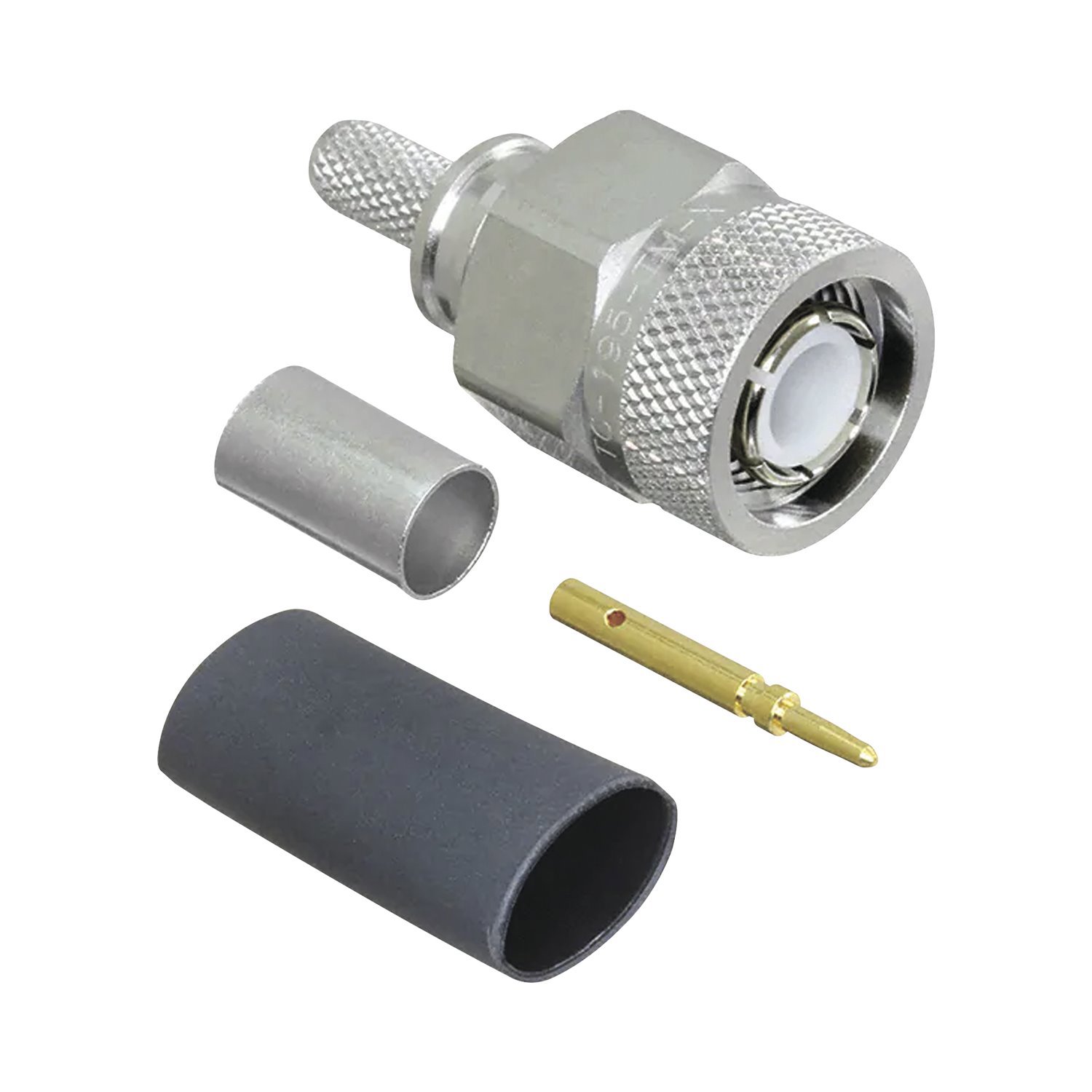 Times Microwave TNC Male Crimp Connector For LMR-195,LMRLW-195, RG58, RG142.
