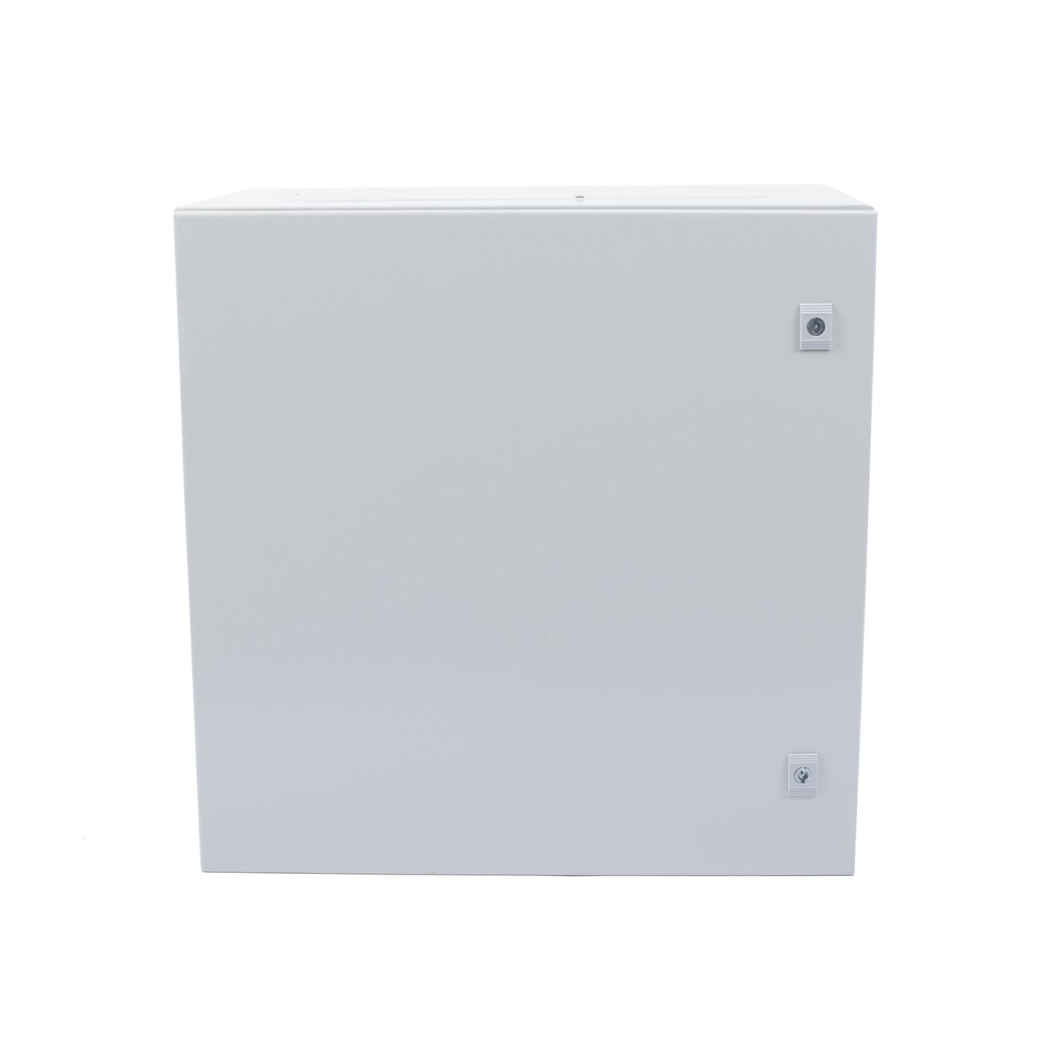 Precision Steel Cabinet, Outdoor Ip66 (23.62 Ã— 23.62 Ã— 11.81 In) With Interior Metal Backplate
