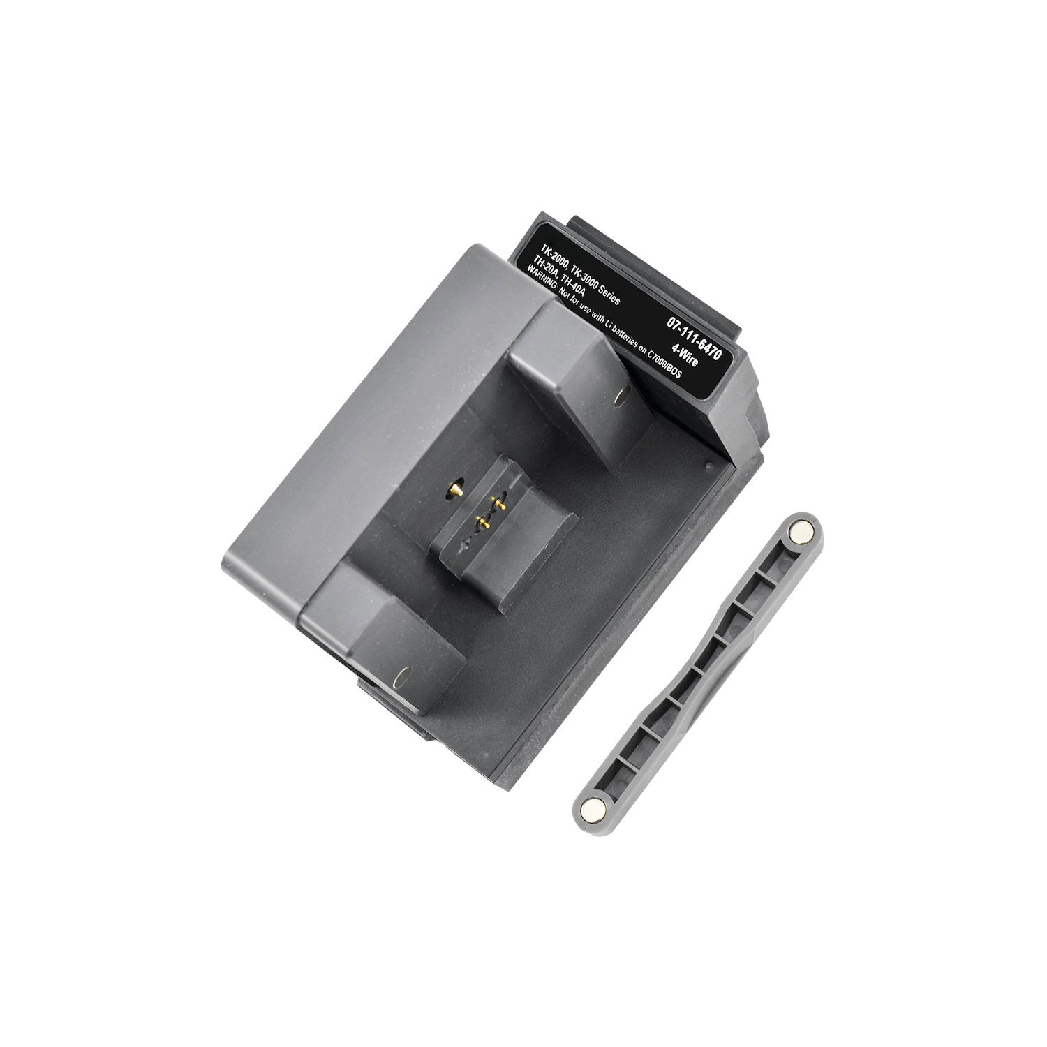Cadex Electronics Inc Battery Adapter For Analyzer C7X00-C Series For Battery KNB57 Kenwood Radios NX220/320/420, TK2140/2160