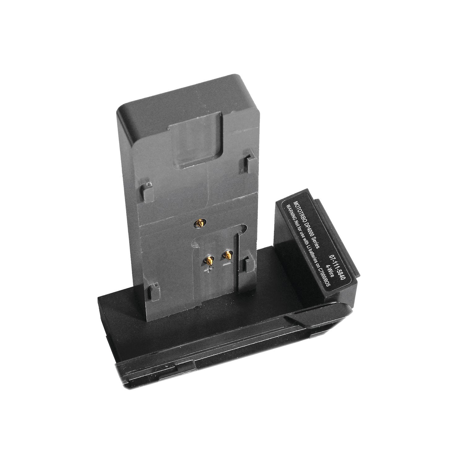 Cadex Electronics Inc Battery Adapter For Analyzer C7X00-C Series For Battery Pmnn4488ar/ 4409/ Nntn8129ar, For Radios Apx1000-4000/ DP4400-4801/ XPR3300-7580, DGP5050/5550/6150, DEP550/e, Dep570.