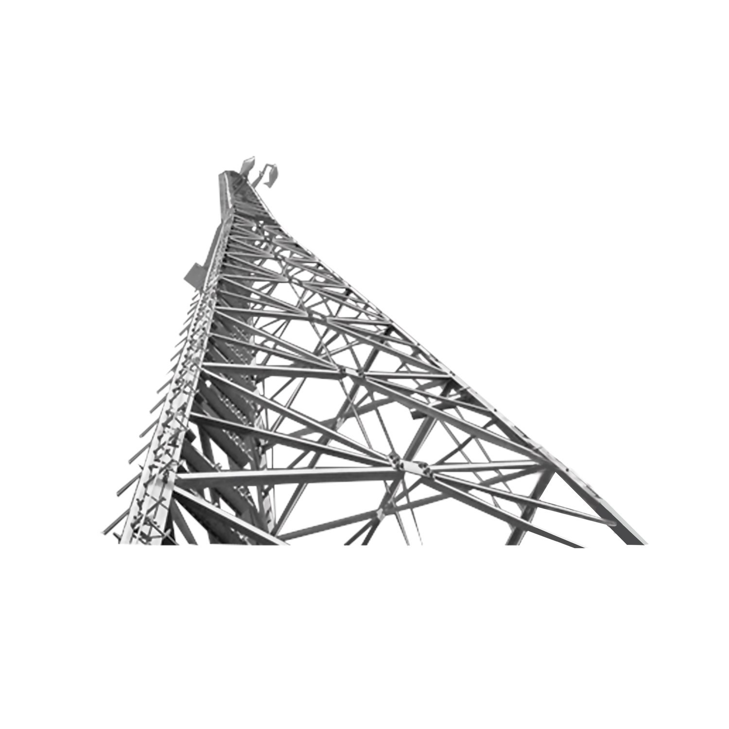 Trylon - Knocked-Down 120 FT (36.5 M) H110 SuperTITAN Self-Supporting (Includes Anchor)