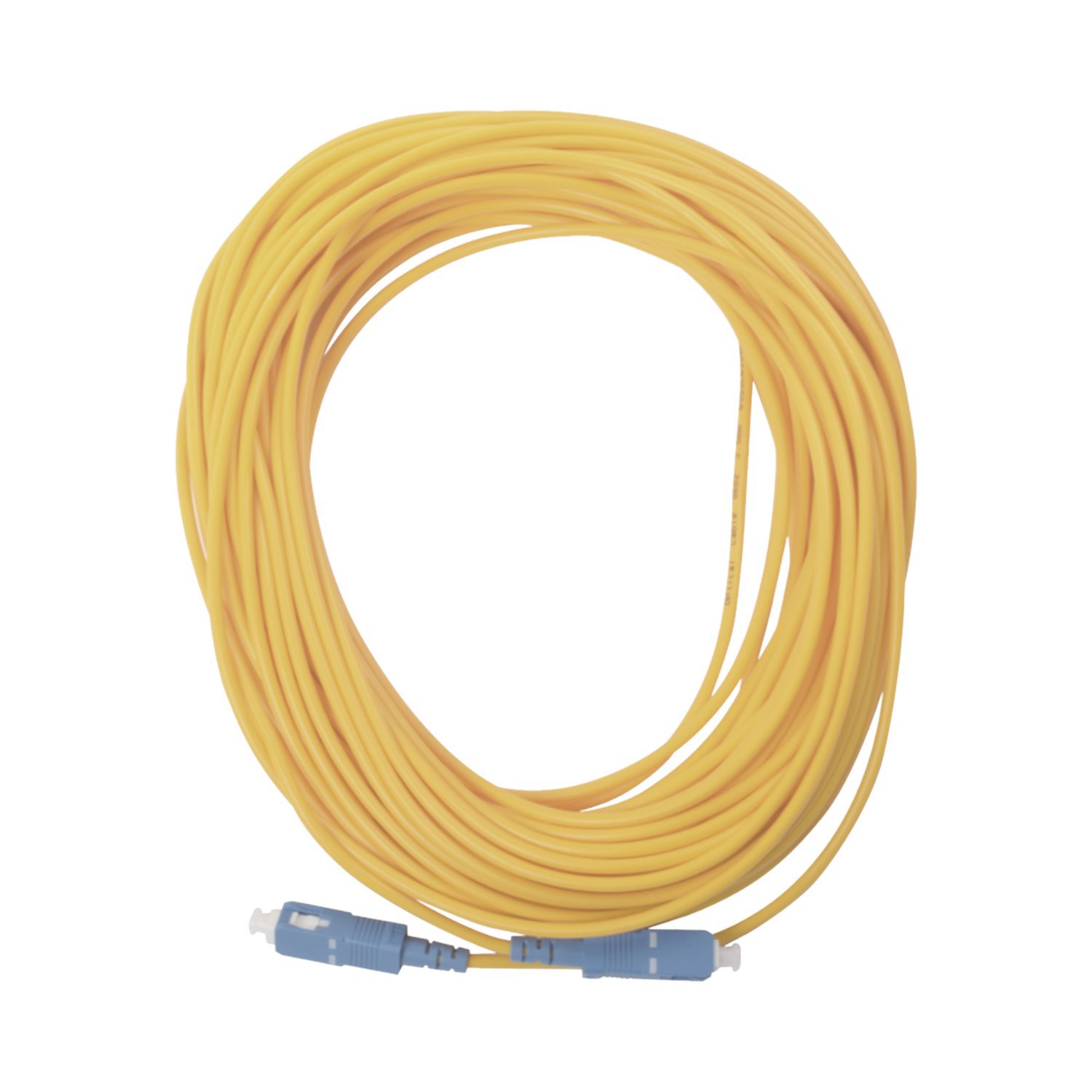 Fiberhome Simplex Fiber Optic Jumper, Singlemode, With Sc/Upc-Sc/Upc Connectors, 20 Meters (65 FT)