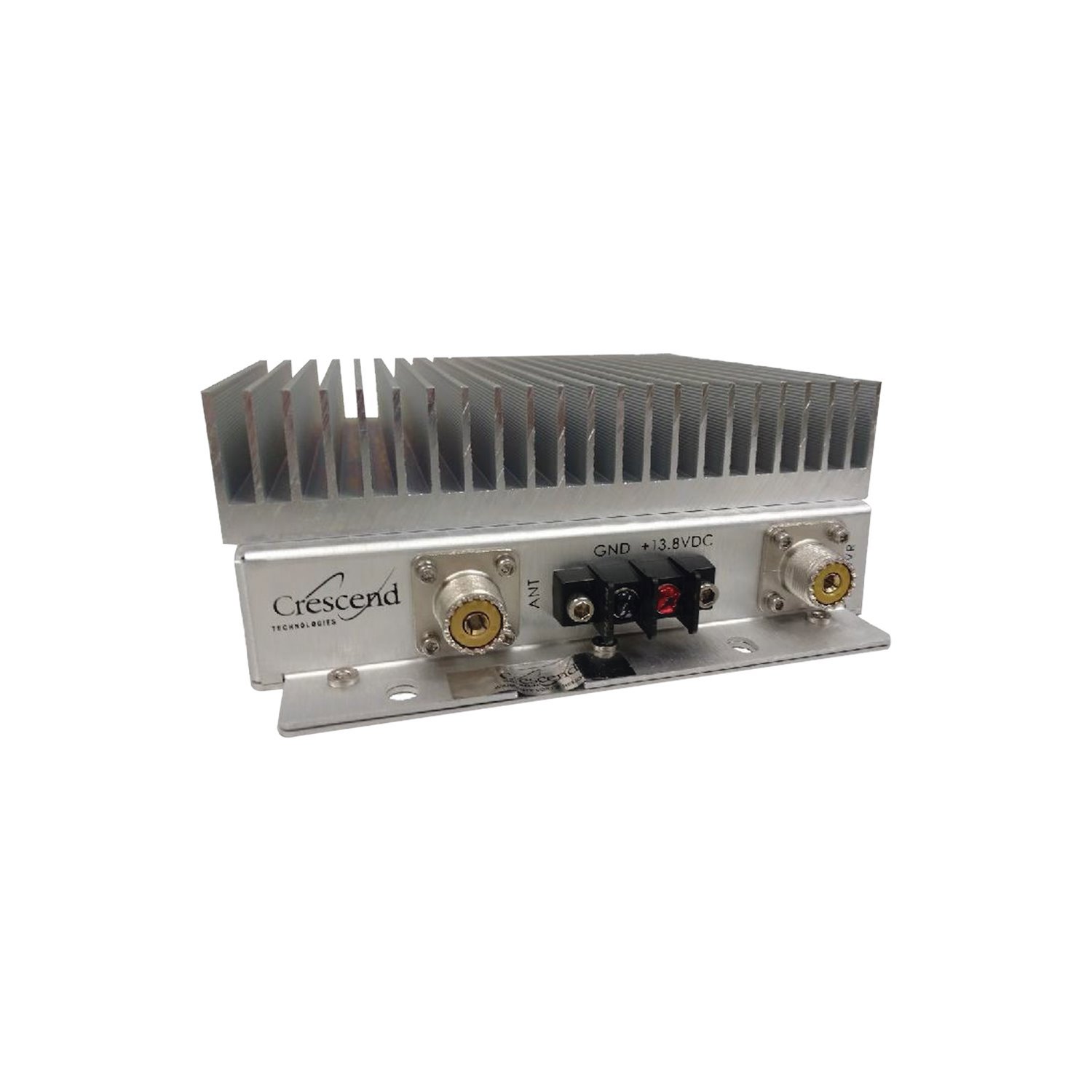 Crescend Mobile Amplifier 450-512 MHz 50 Watt Output/ 1-5 Watt Input, 11 Amp., Uhf Females.