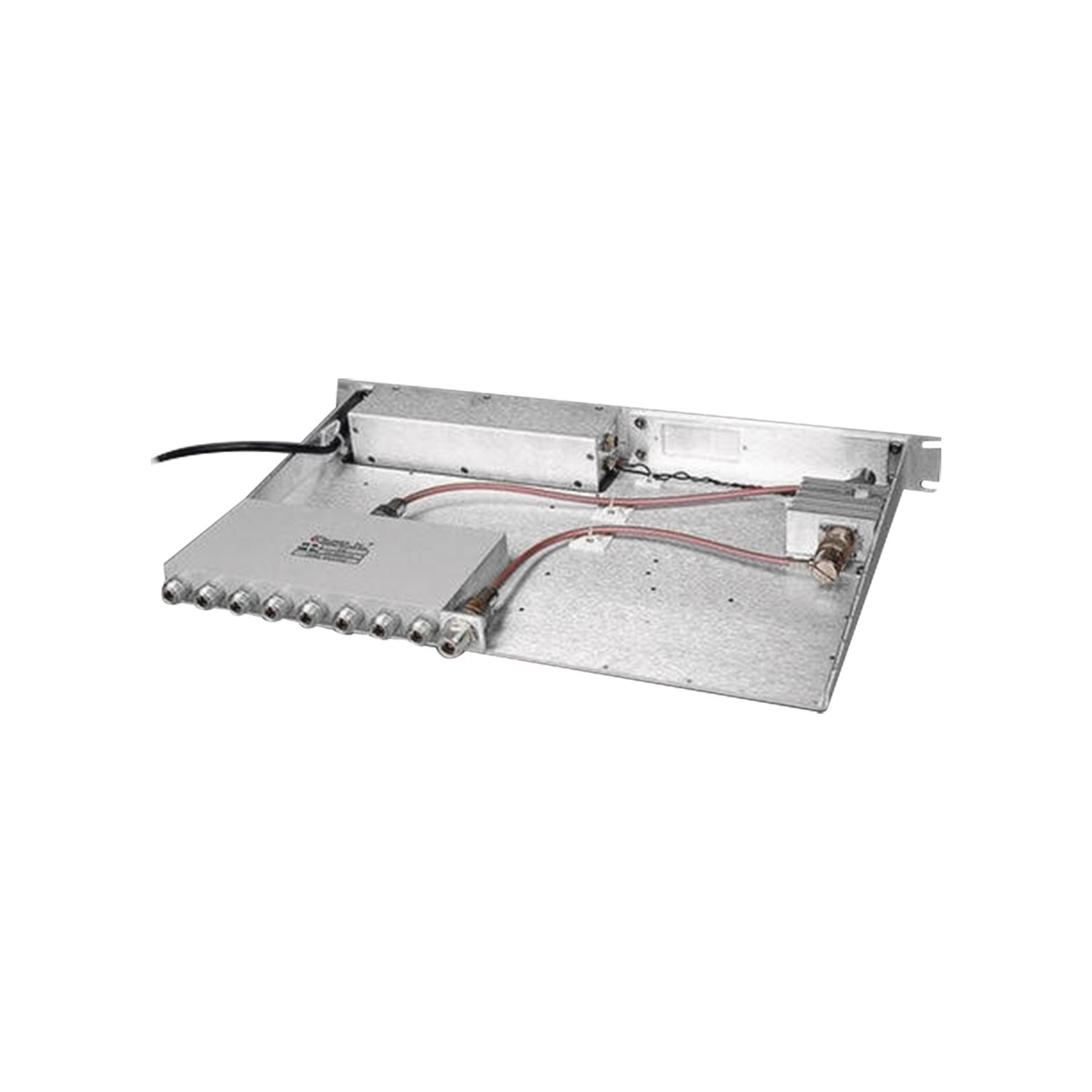 Telewave, Inc Compact Multicoupler / Rack 19", 400-512 MHz, 8 Channels, 1Ru, 0-18dB, N Females.