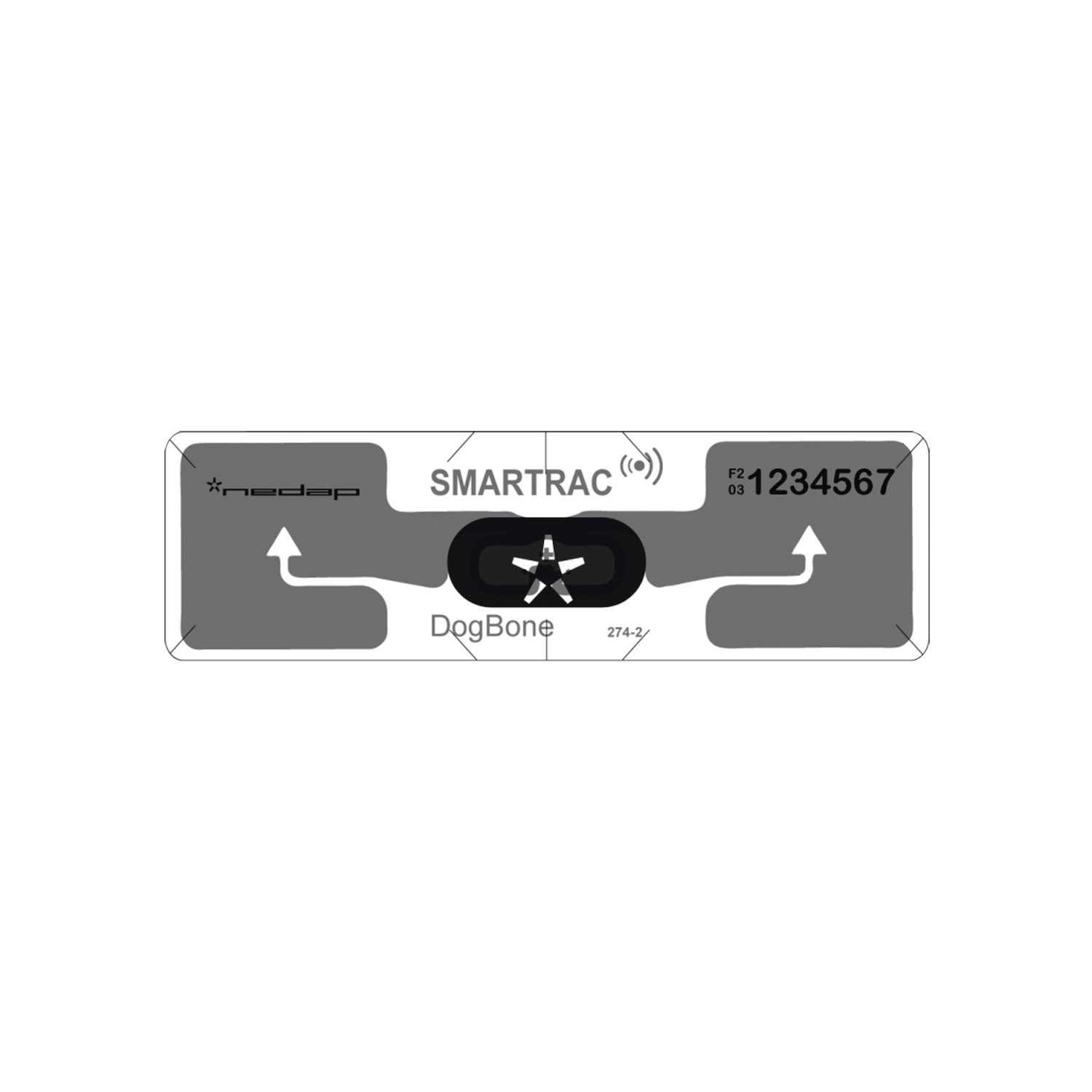 Nedap Uhf Windshield Uhf Exterior Tag