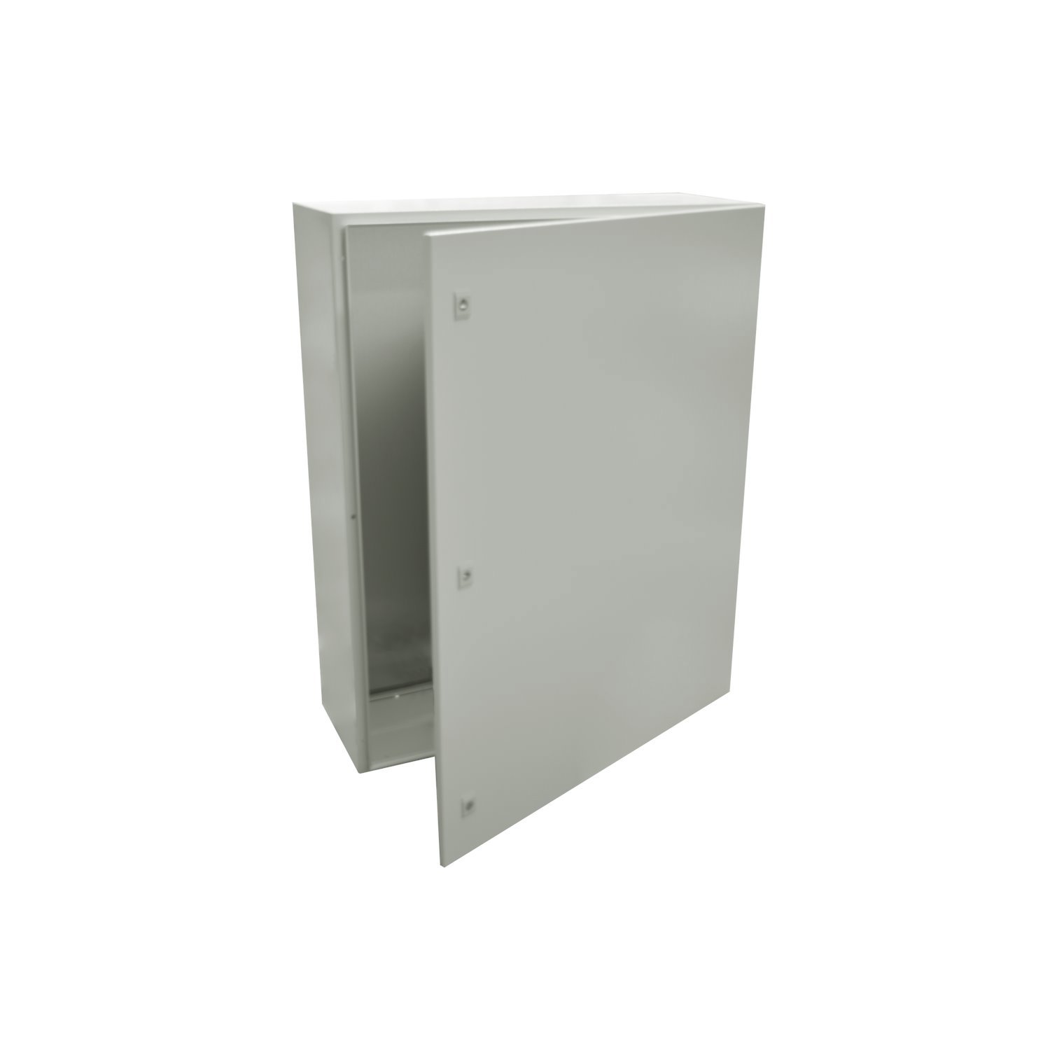 Precision Single Door Wall Mount Enclosure (800 X 1200 X 400 MM). And Metal Backplate For Mounting Equipment.