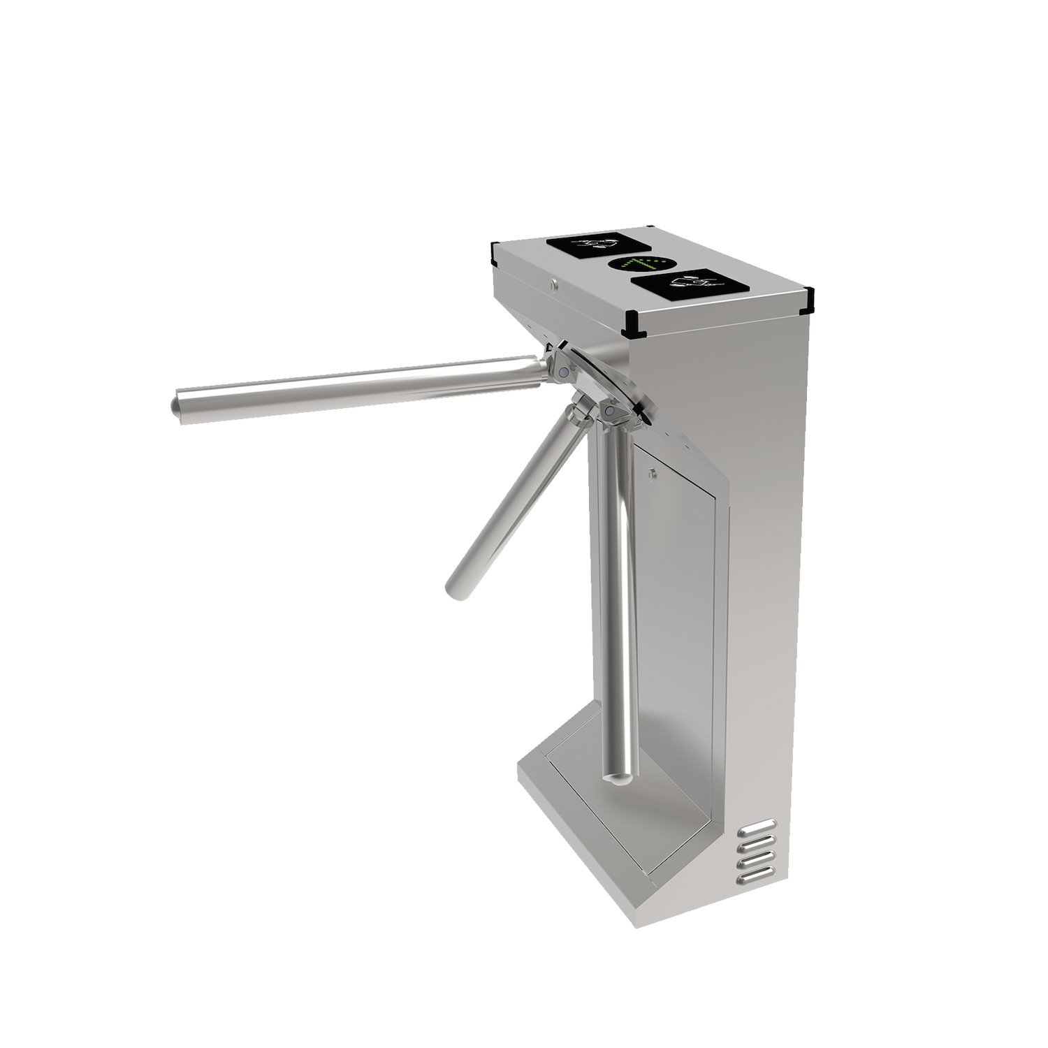 Accesspro Bidirectional Industrial Turnstile, Stainless Steel,Outdoor, Supports Proximity Reader