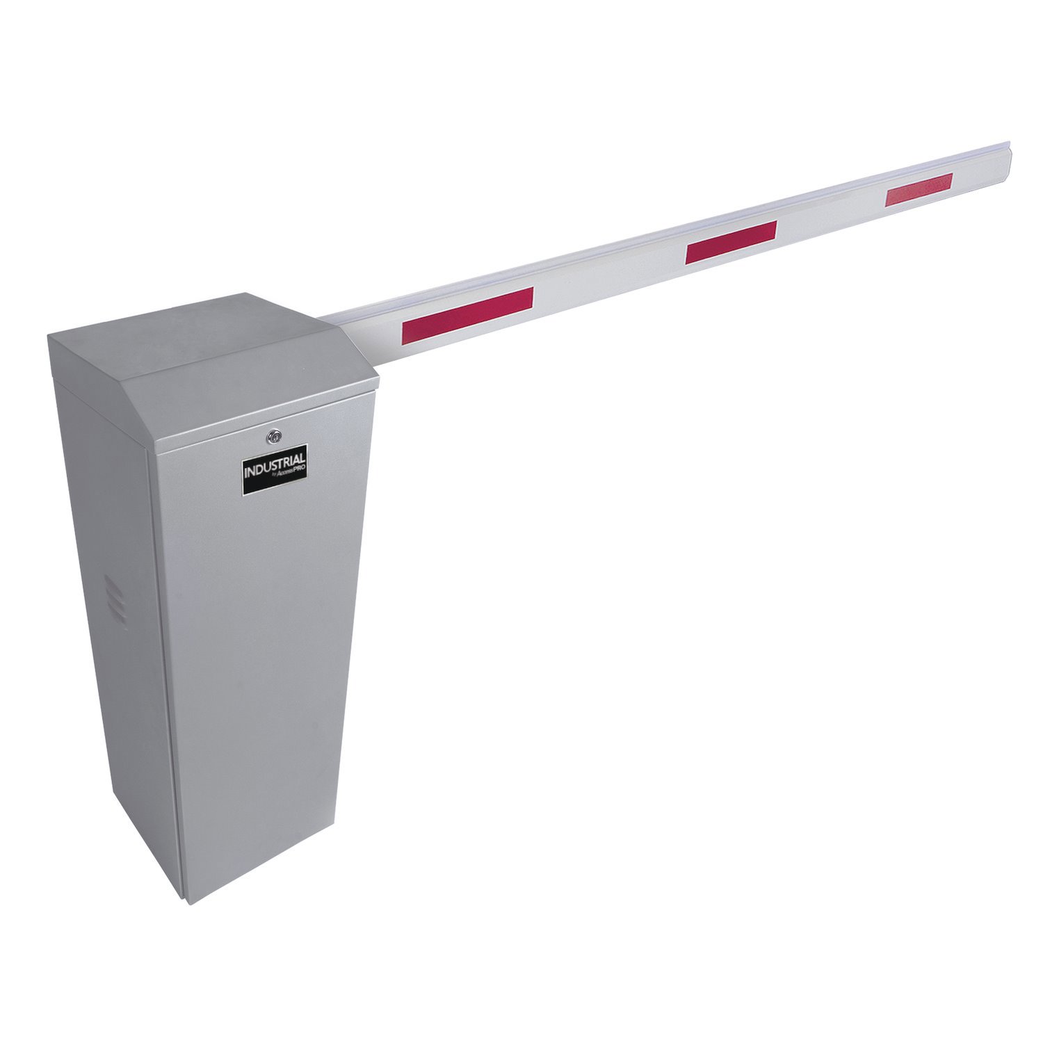 Accesspro Kit Of Right Barrier Gate Gray Color And Arm Of 3 M