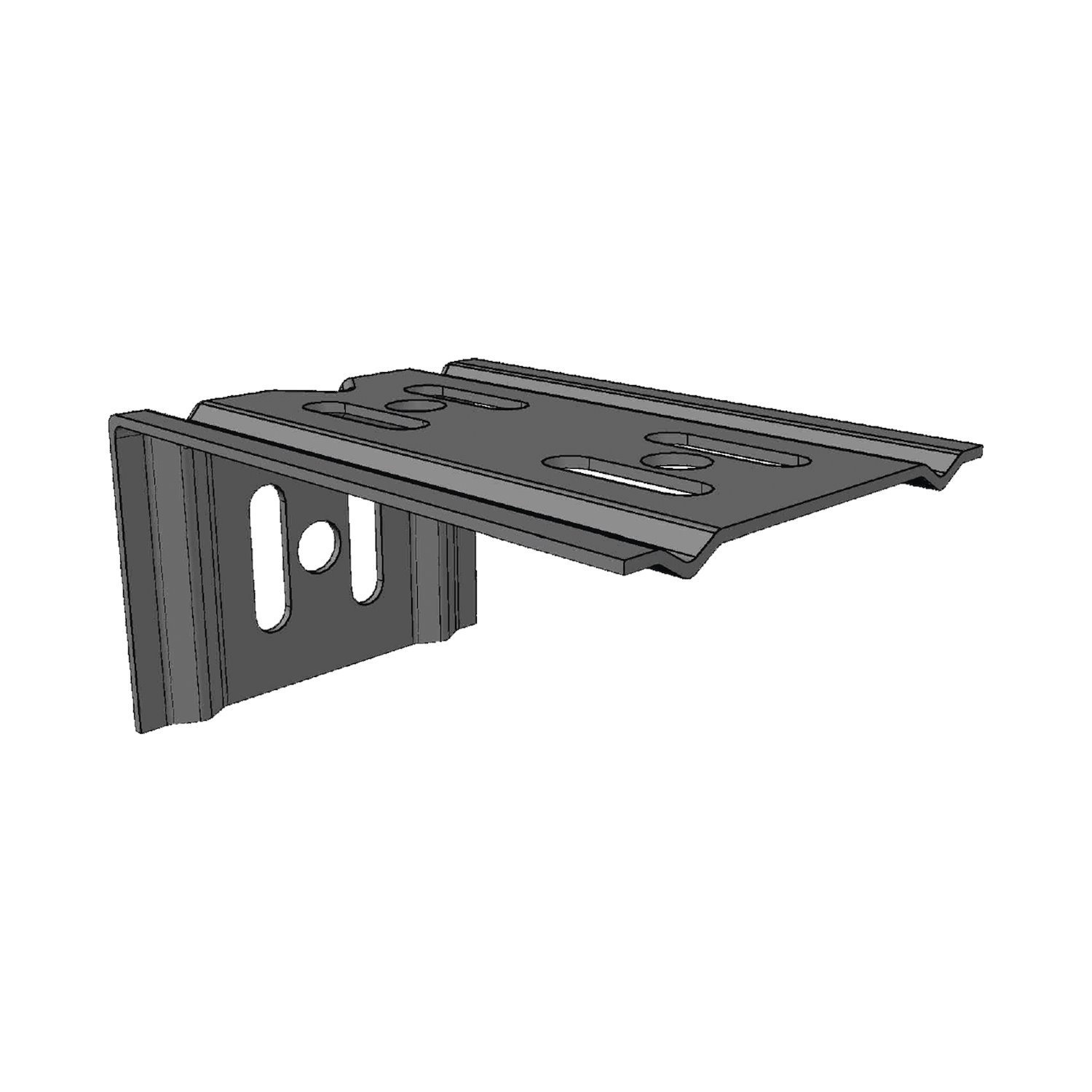 Charofil MallaFils Wall Mounting Zinc Electroplated Bracket, 3.94" (100 MM) Width