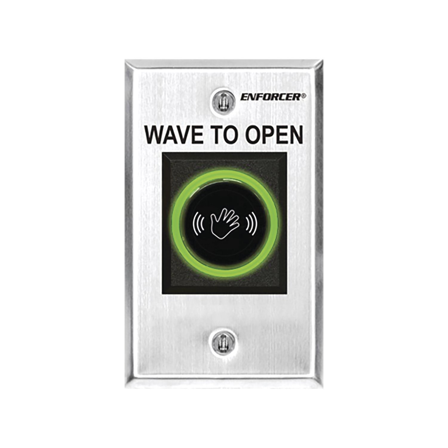 Enforcer Secolarm "No Touch" Rte Ir Sensor, Single-Gang Plate - English Version