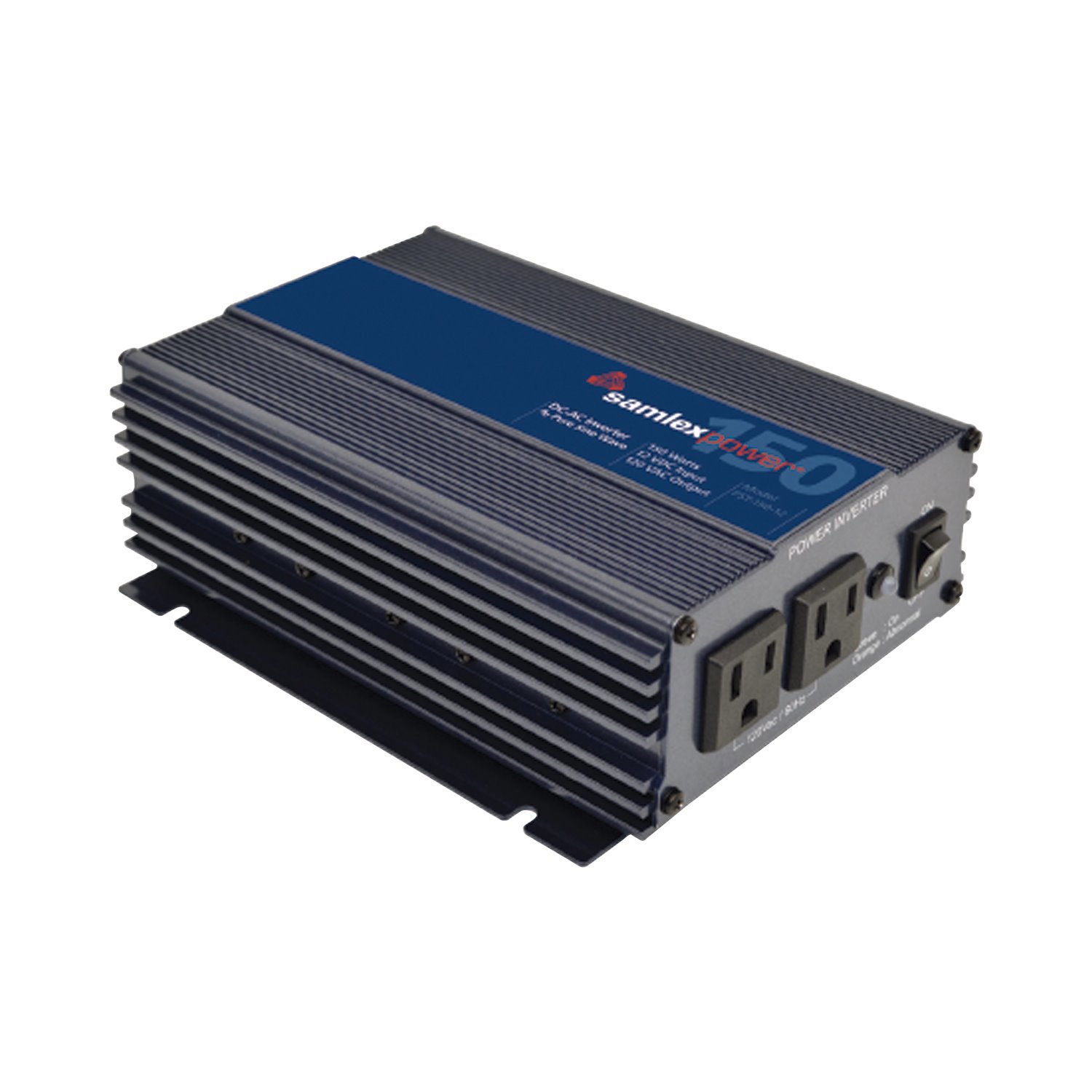 Samlex Dc-Ac Pure Sine Wave Inverter 150 W, Ent: 12 VDC, Sal:120 Vac