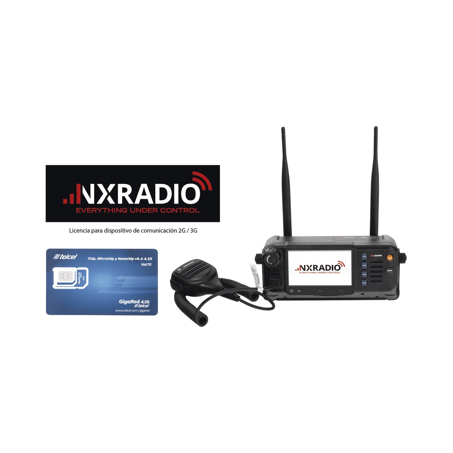 Telo Systems 4G Lte PoC M5 Mobil Radio Includes Nxradio License