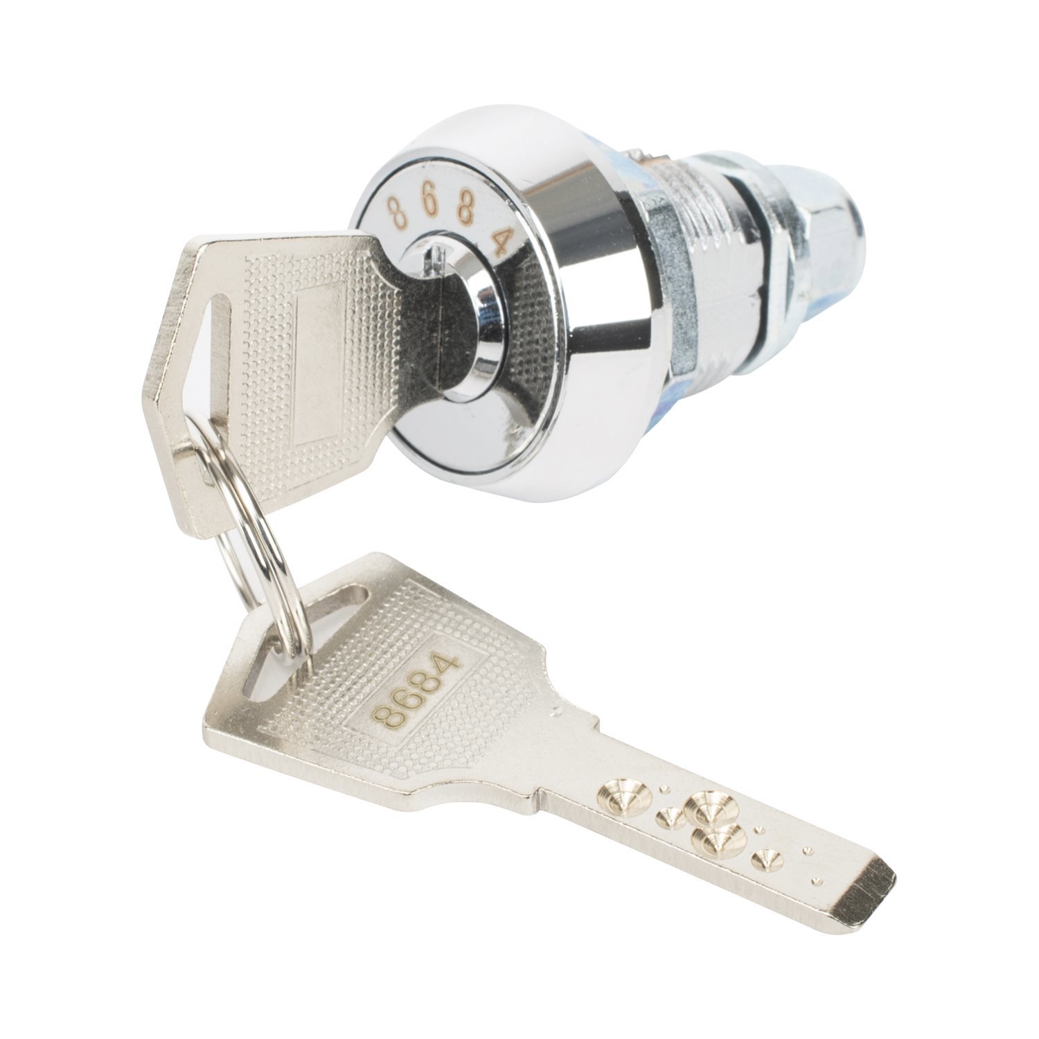 Linkedpro BY Epcom Replacement Cam Lock With Key For Metallic Cabinets