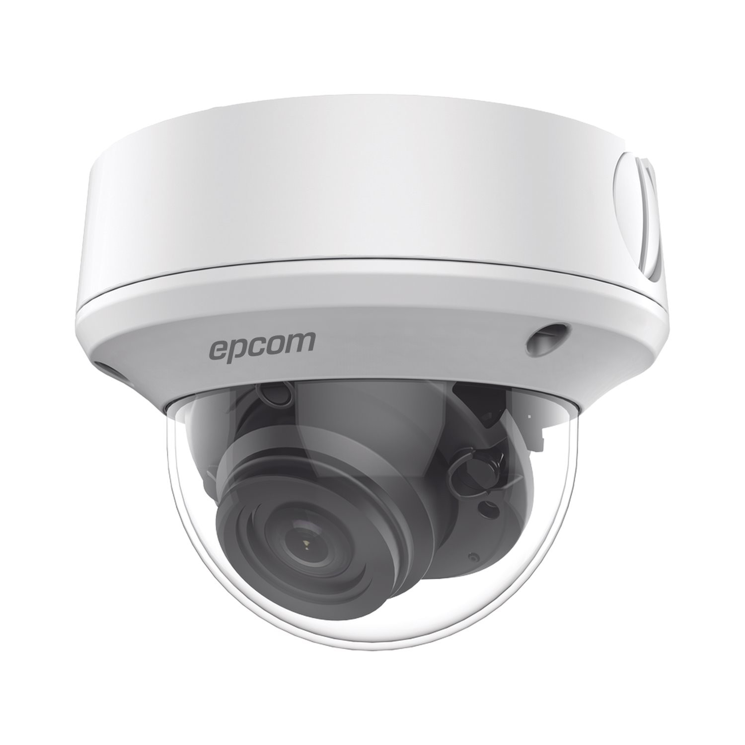 Epcom Professional Dome 5MP Turbohd / Mot. Lens. 2.7 - 13.5 MM / Ir Exir Up To 40 MTS / Ip67 / Ik 10 / DWDR / 4 Technologies (Tvi / Ahd / Cvi / CVBS)