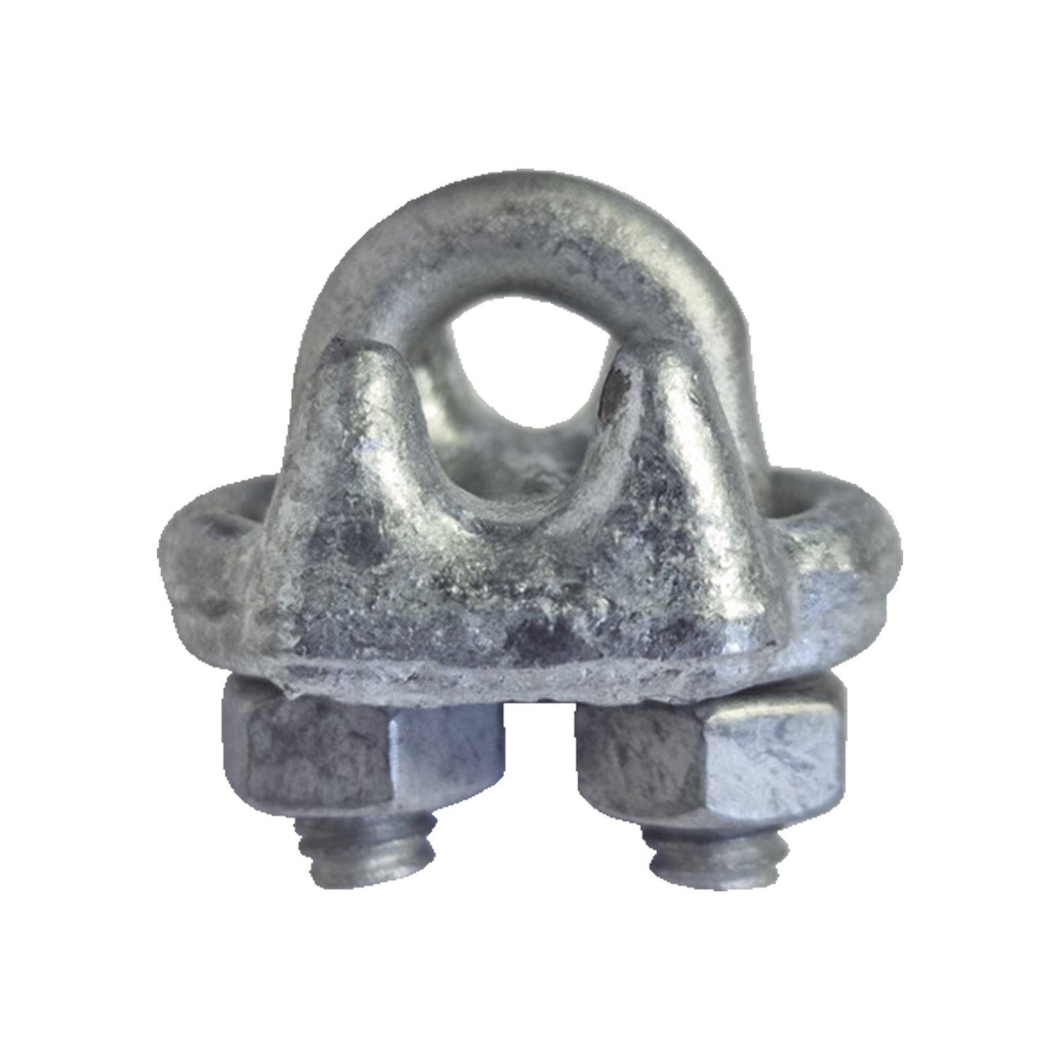 Syscom Towers Knot/Forged Steel Clamp For 3/16" Cable, Hot-Dip Galvanized