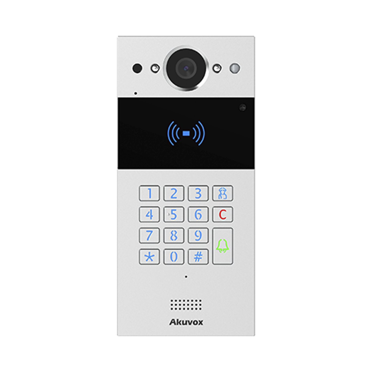 Akuvox Sip Video Doorphone / Keypad / Card Reader / App Push Notification / Phone Call / Cloud Configurable