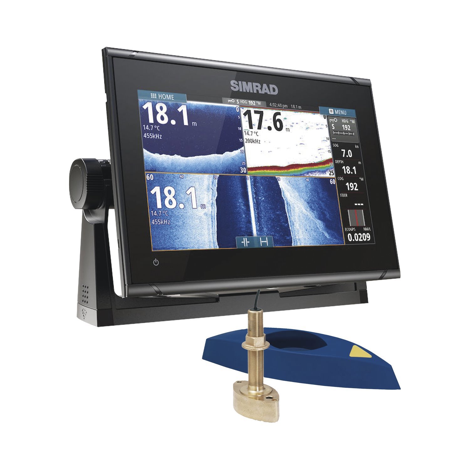 Simrad Go9 Display With Transducer B45