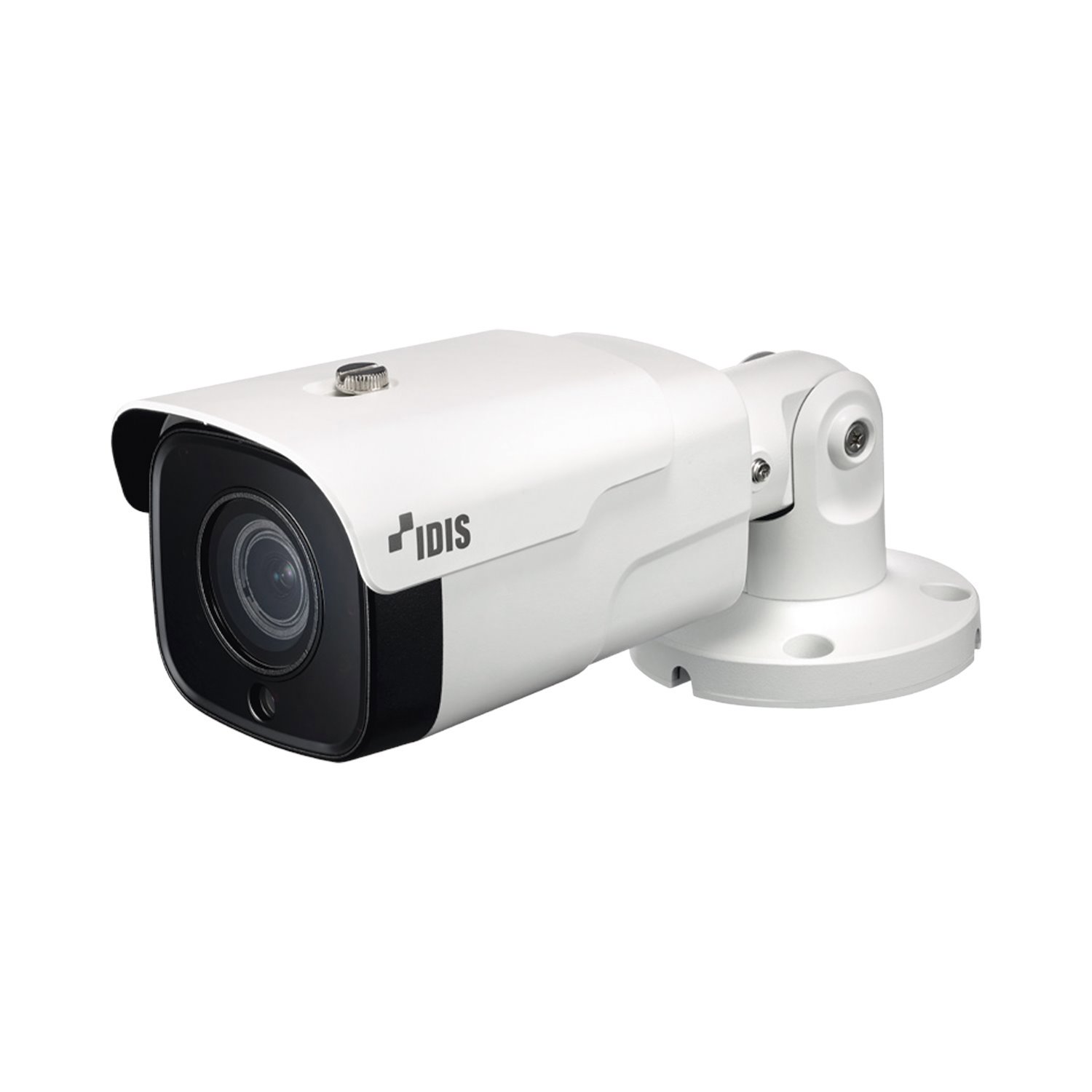 Idis Ip Bullet Camera 8 MP (Intelligent Codec) | Ndaa Compliant | Motorized Vari-Focal Lens 2.7-13.5 MM | Ik10/Ip67 | Alarm In/Out | Ir 98FT | Poe | Day/Night Icr | MicroSD (256 GB)