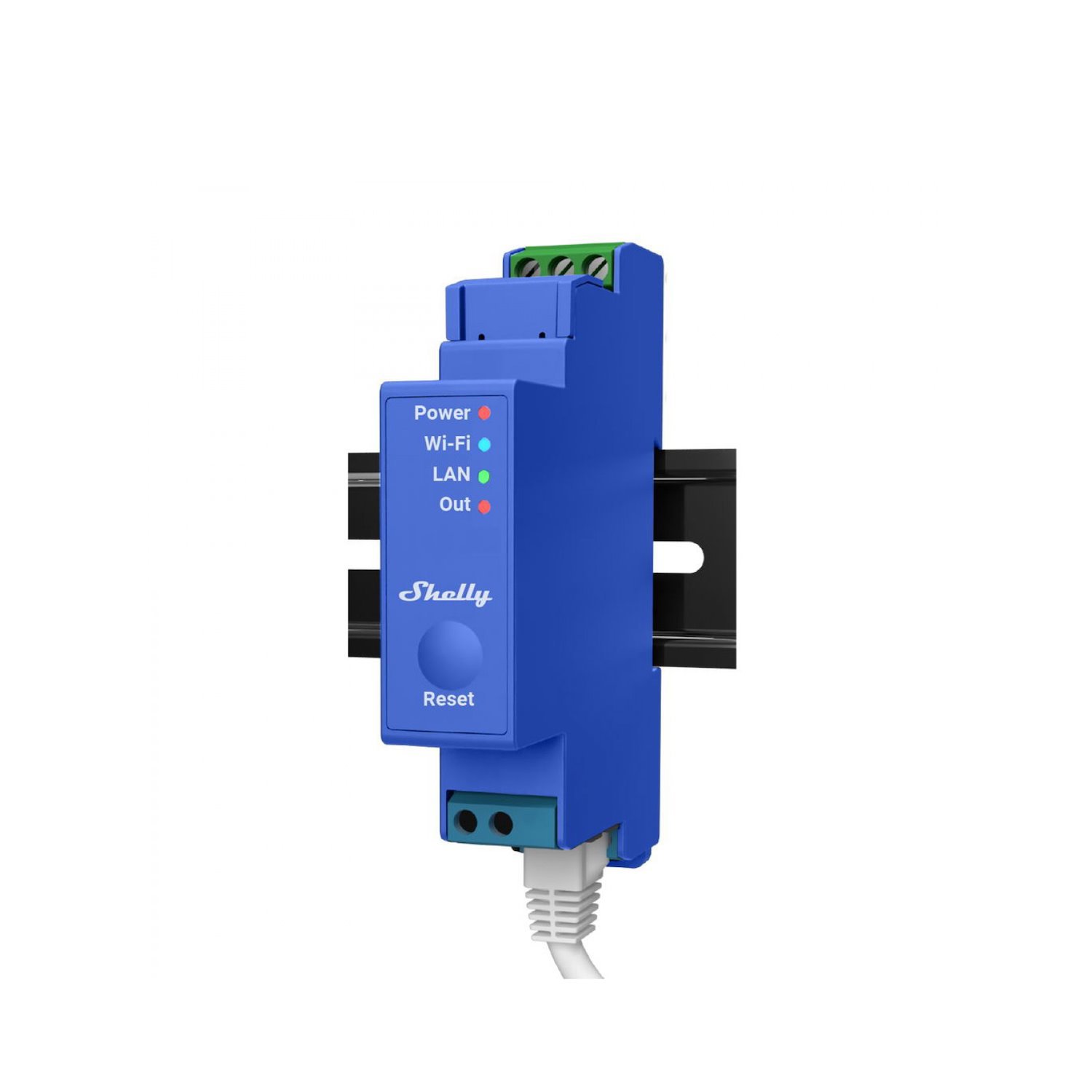 Shelly Wireless Switch Relay For Home Automation, App Works With Ios And Android, Max Charge 16A / FCC & Ul