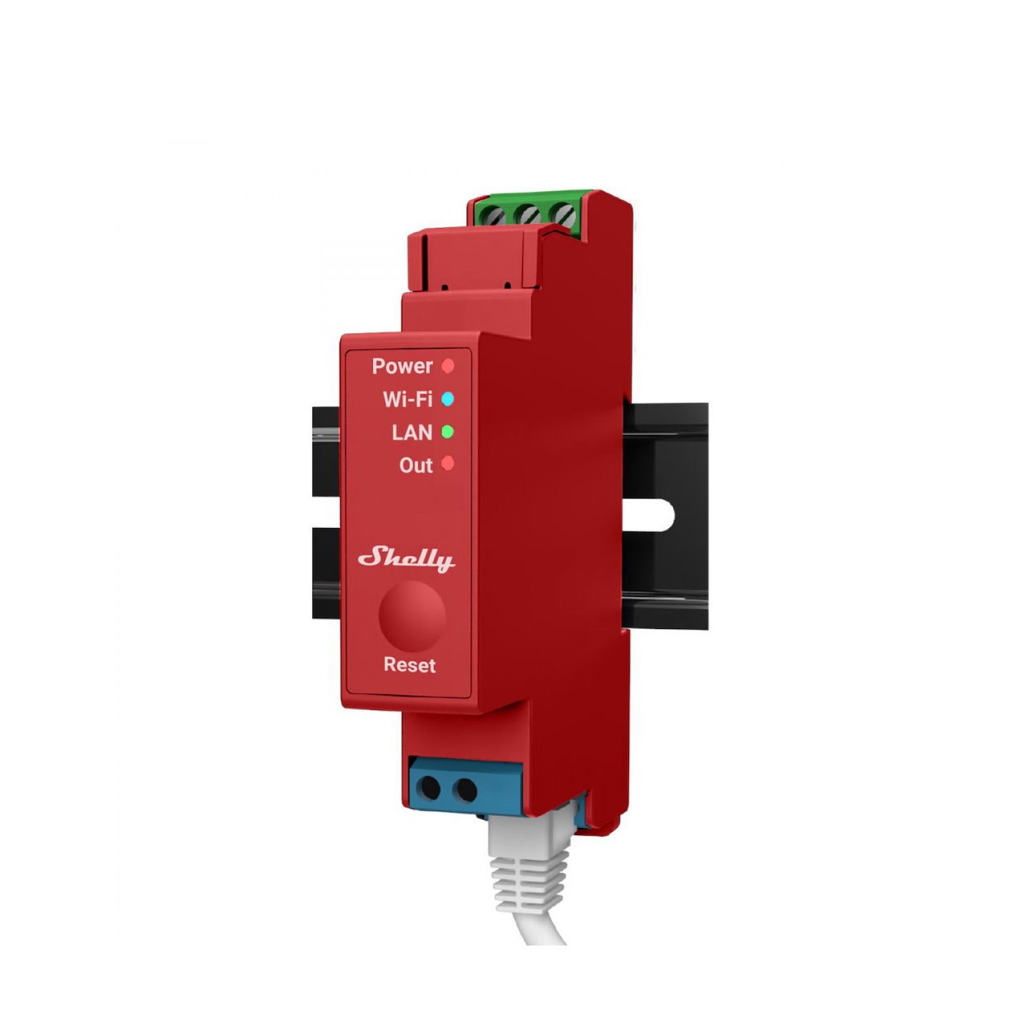 Shelly Wireless Switch Relay For Home Automation, App Works With Ios And Android, Max Charge 16A / FCC & Ul