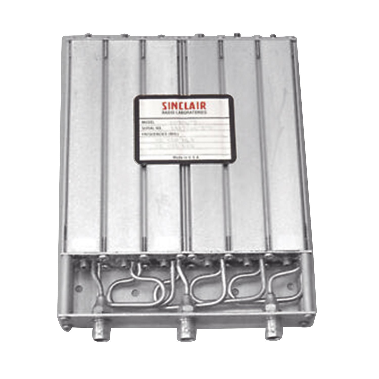 Sinclair Mobile Duplexer For 440-480 MHz, 6 Cavities, 5 To 10 MHz Tx-Rx Split, BNC Female Connectors, 50 Watt.