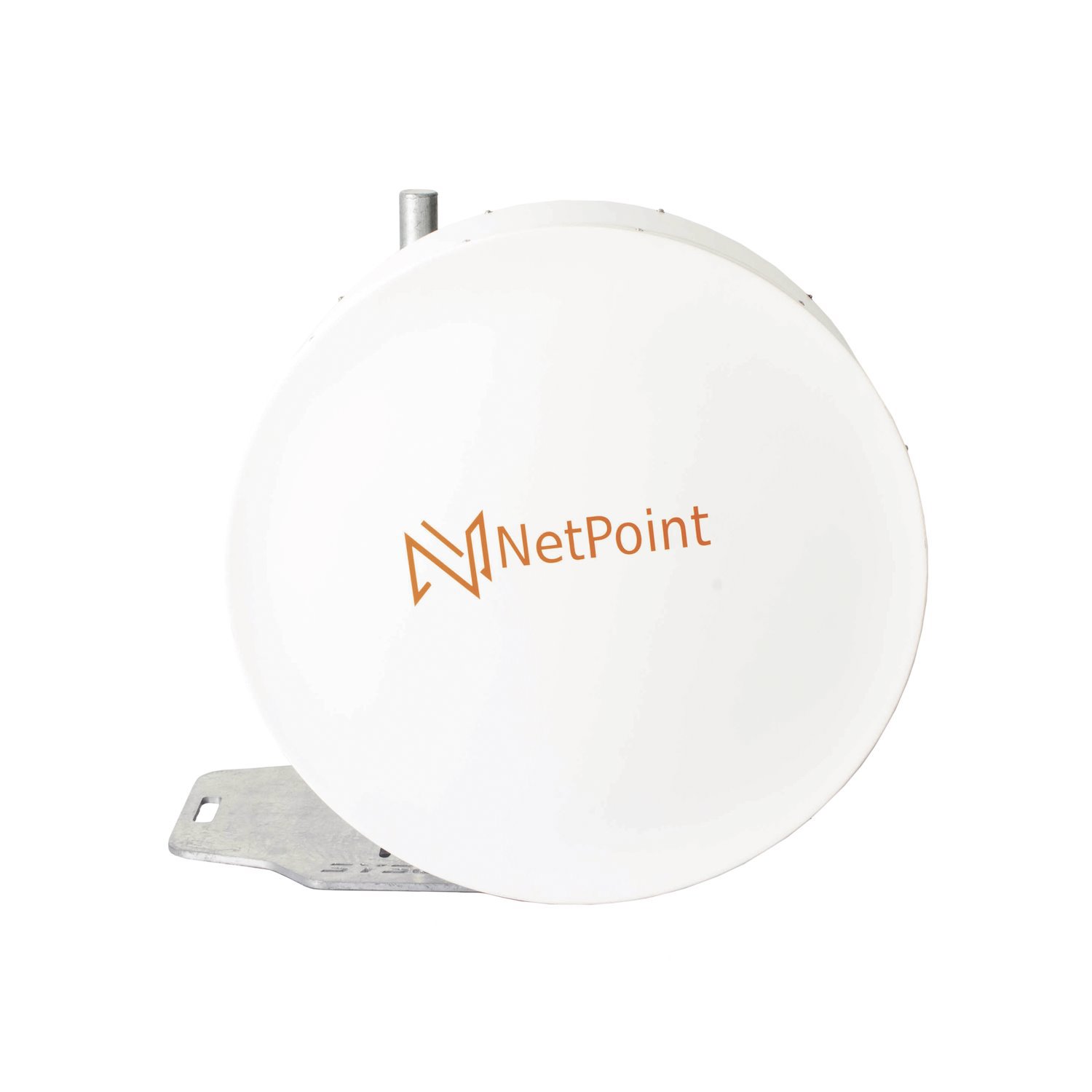 NetPoint Parabolic Antenna With High Performance, 10 To 11 GHz, 38 dBi Gain, B11 Radio Waveguide Connectors, Millimeter Alignment Mount.
