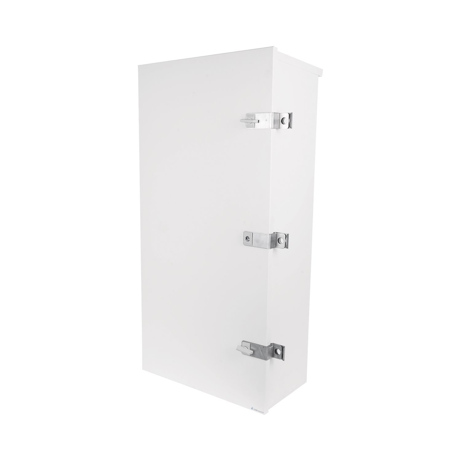 Epcom Industrial Galvanized Steel Cabinet For 3 Batteries PL110D12, Accessories For Floor Or Pole (Not Included) 550 X 1100 X 300 MM