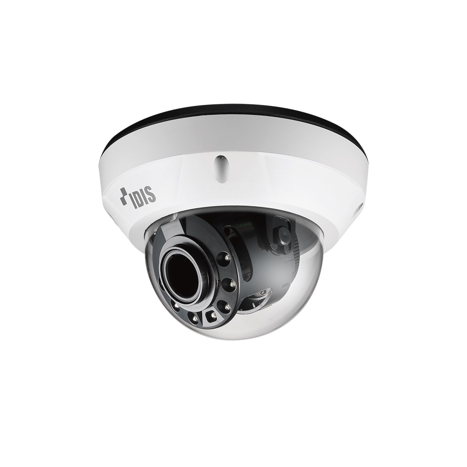 Idis 5MP Vandal-Resistant Ir Dome Camera, Motorized Vari-Focal Lens (3.0 - 13.5 MM), Alarm In/Out, Ik10/Ip67, Built-In Heater, Day & Night (Icr), True WDR