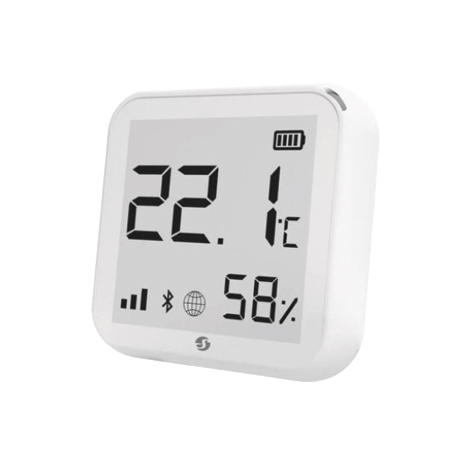 Shelly Humidity And Temperature Smart Sensor With 2-Color Screen / Wifi / Residential / Cloud P2P And Local Reading / Nest / Alexa