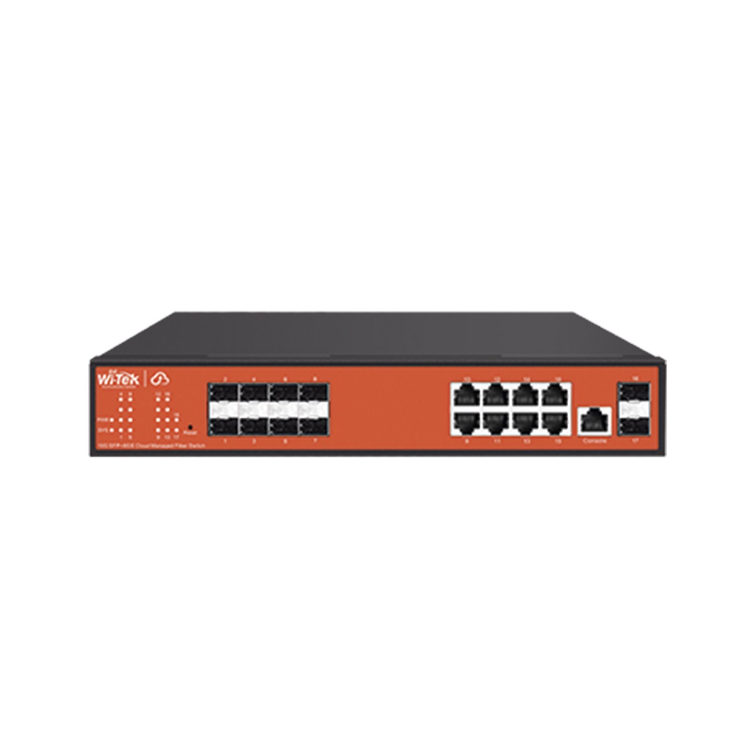 Wi-Tek Wi-Cgs5018 Cloud Switch With 8 Gigabit Ports And 10 Gigabit SFP Slots (L2)