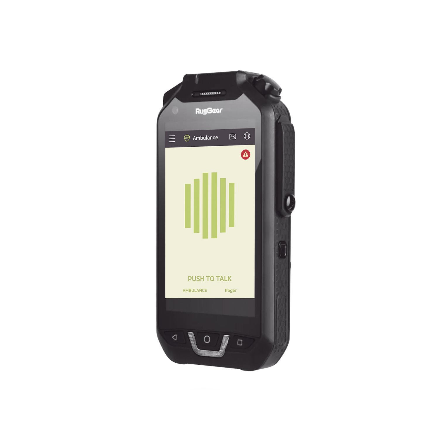 Ruggear 4G Lte Radio With 3" Touch Screen Ip68
