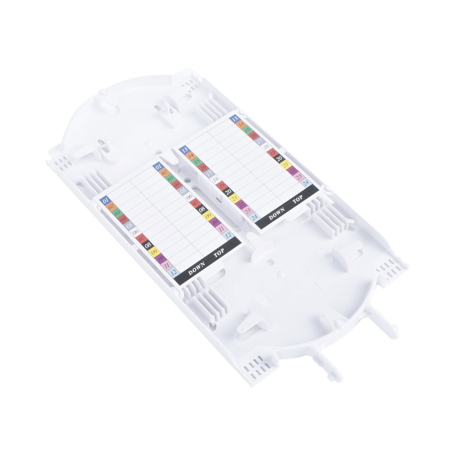 Fiberhome Fiber Optic Splice Tray, 24 Fusion Splices, Compatible With LPSC-220J-C104