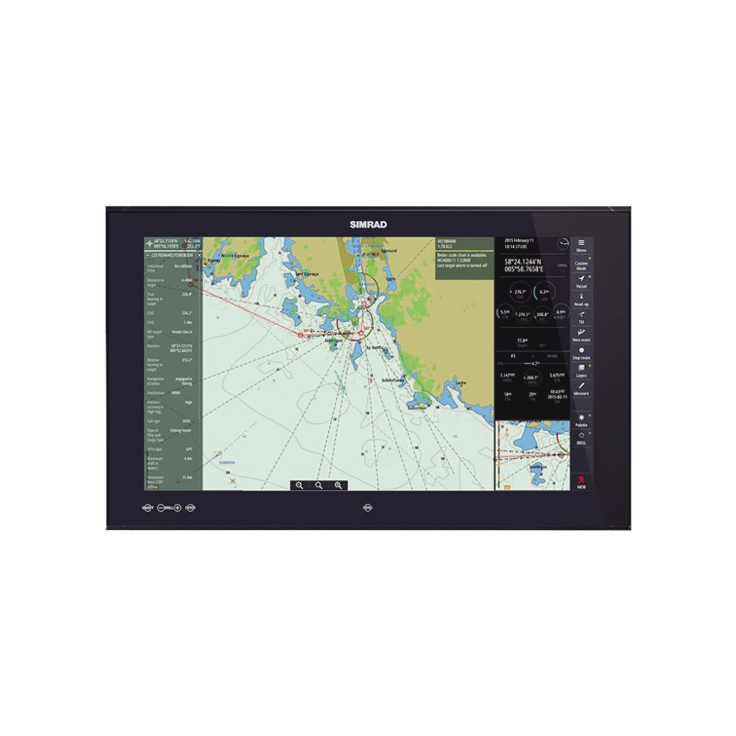 Simrad Nso Evo3S Of 24-Inch Display Of High Performace