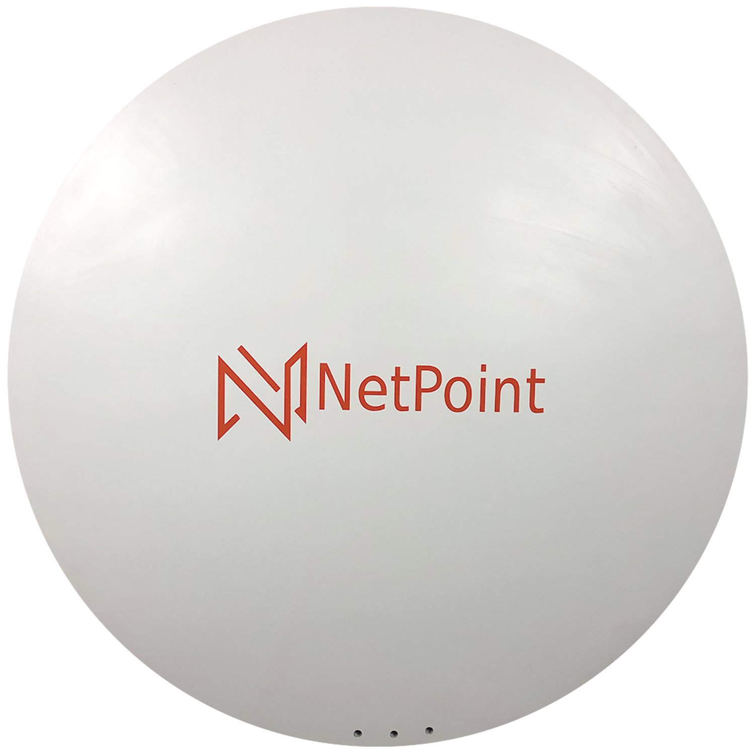 NetPoint Directional Antenna Of 3.937 FT Diameter, 5.9-7.2 GHz, Ganancia 36 dBi With Slant, 2 N-Female Connectors, Includes Mounting