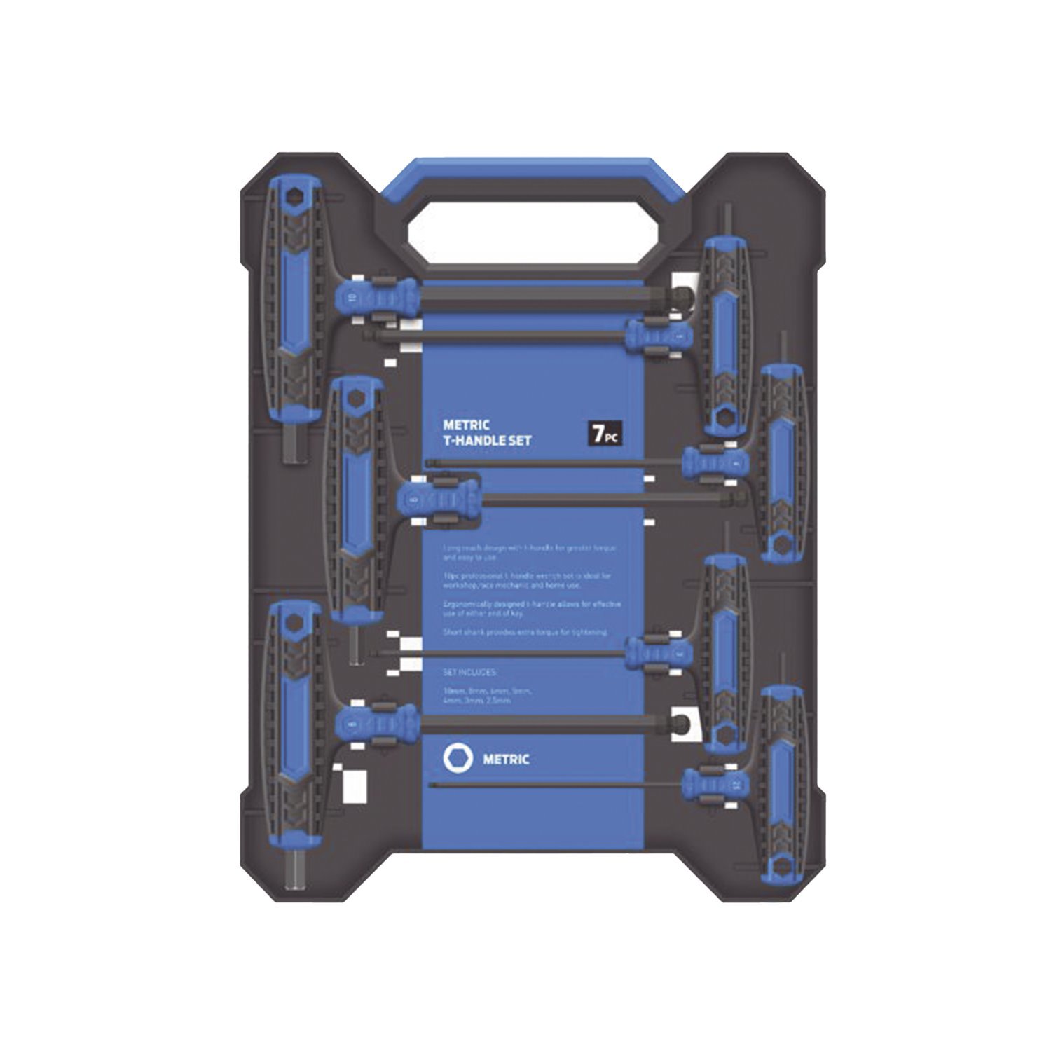 Precision 10 Piece Hex Key Set (Millimetric)