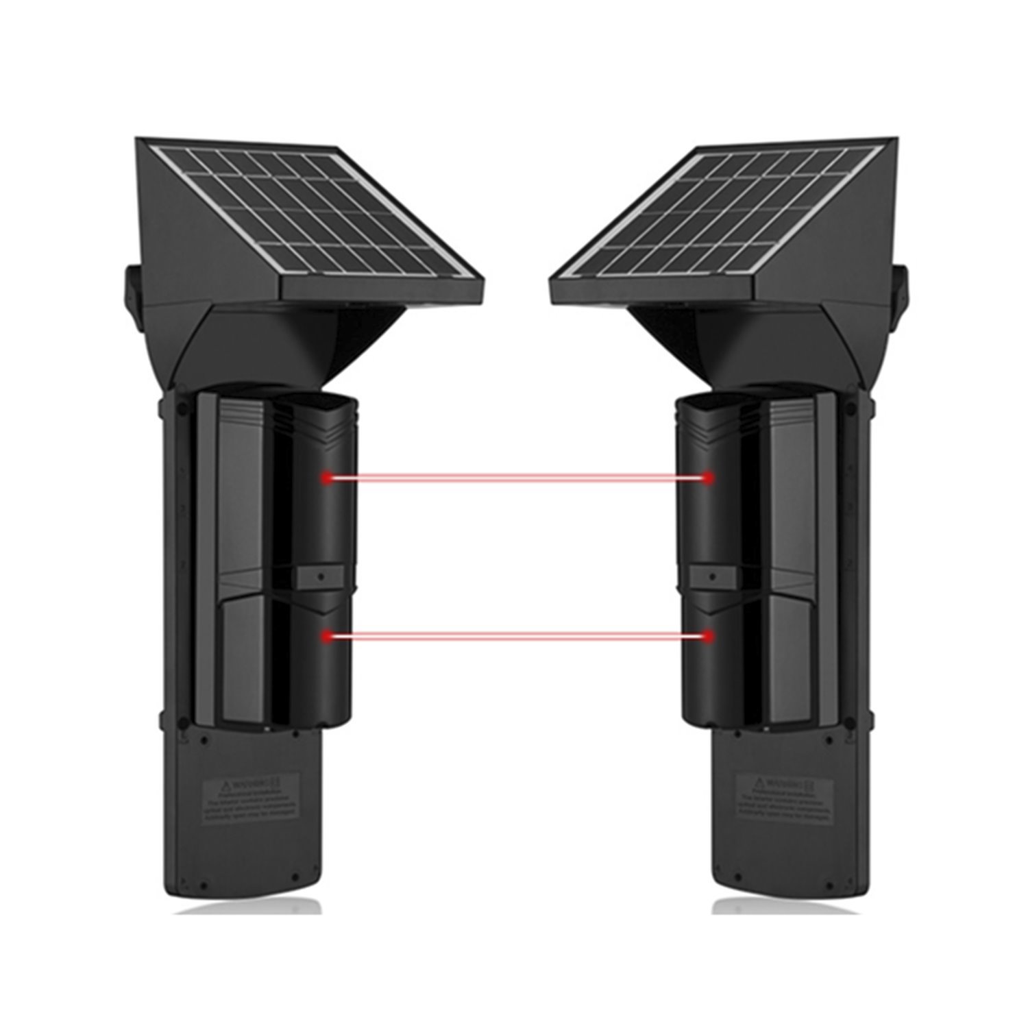 Sfire Photoelectric Beam Detector / 2 Beams / 4 Frequencies / 200 FT Outdoor Distance Range / 12-24 Vdc/Vac