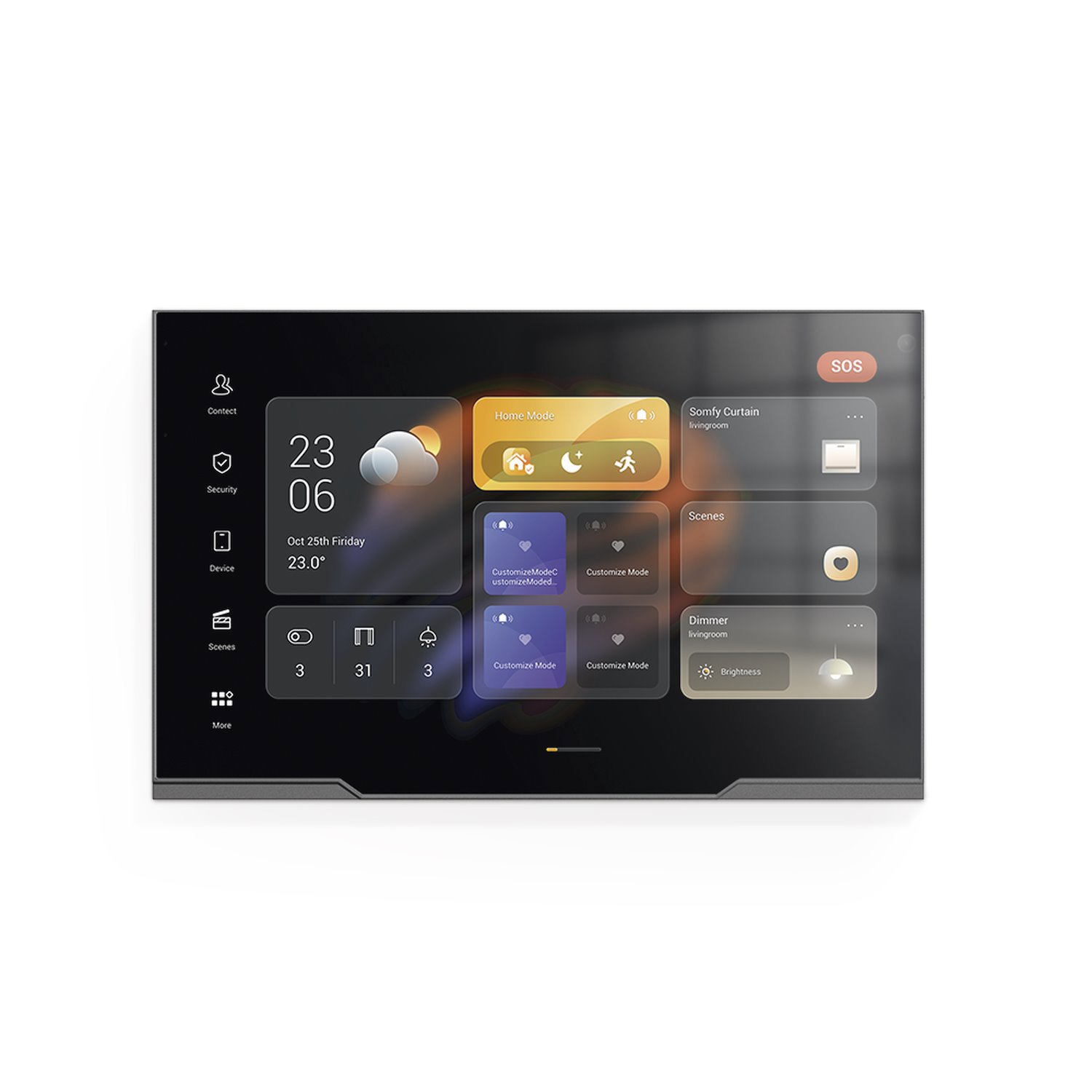 Akubela HyPanel Ultra /10Â¨ Touch Screen / Metal Frame / Zigbee / 2K Resolution