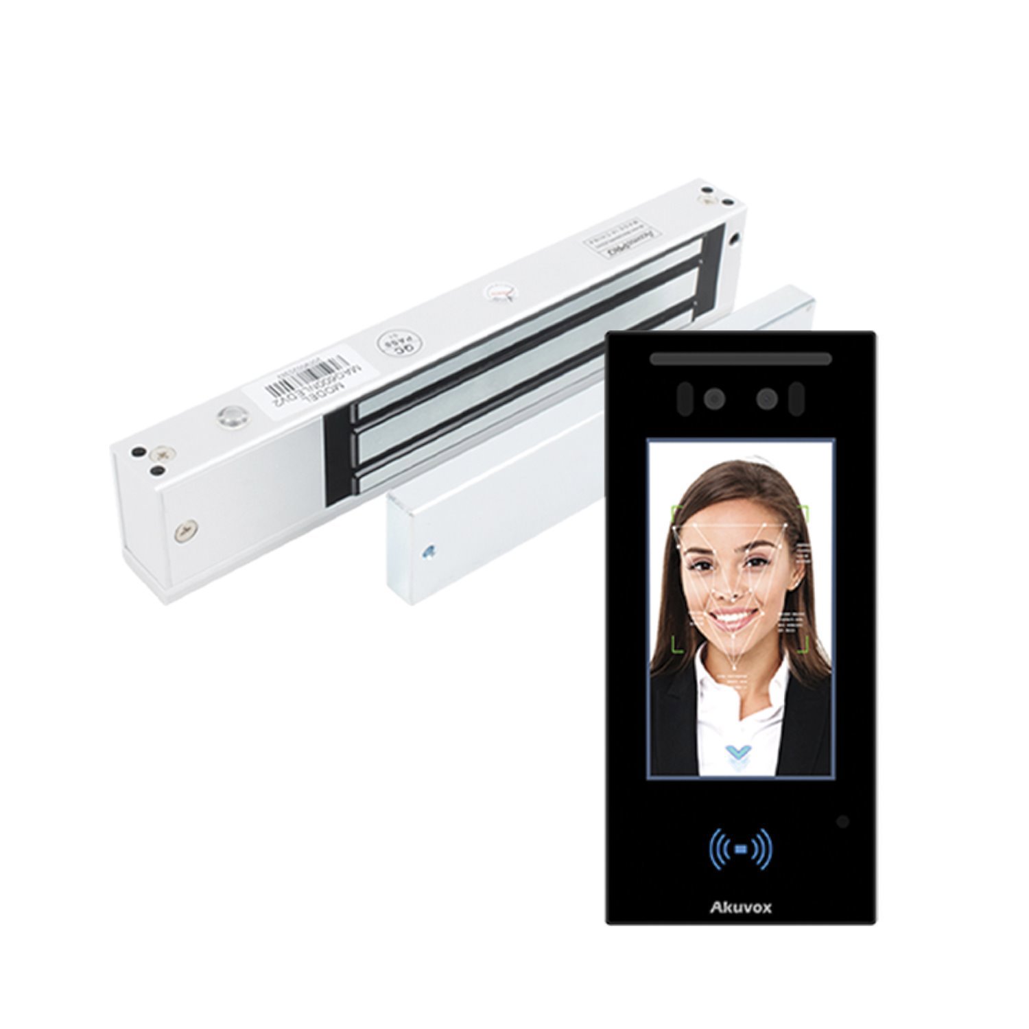 Akuvox Biometric Reader For Access Control / 20,000 Faces / Includes Mag600nledv2