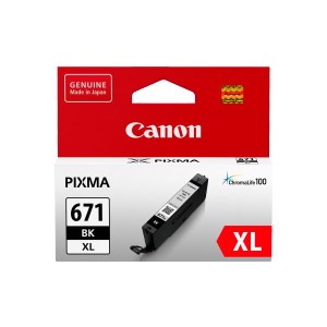 Canon CLI-671XLBK Original Inkjet Ink Cartridge - Black Pack
