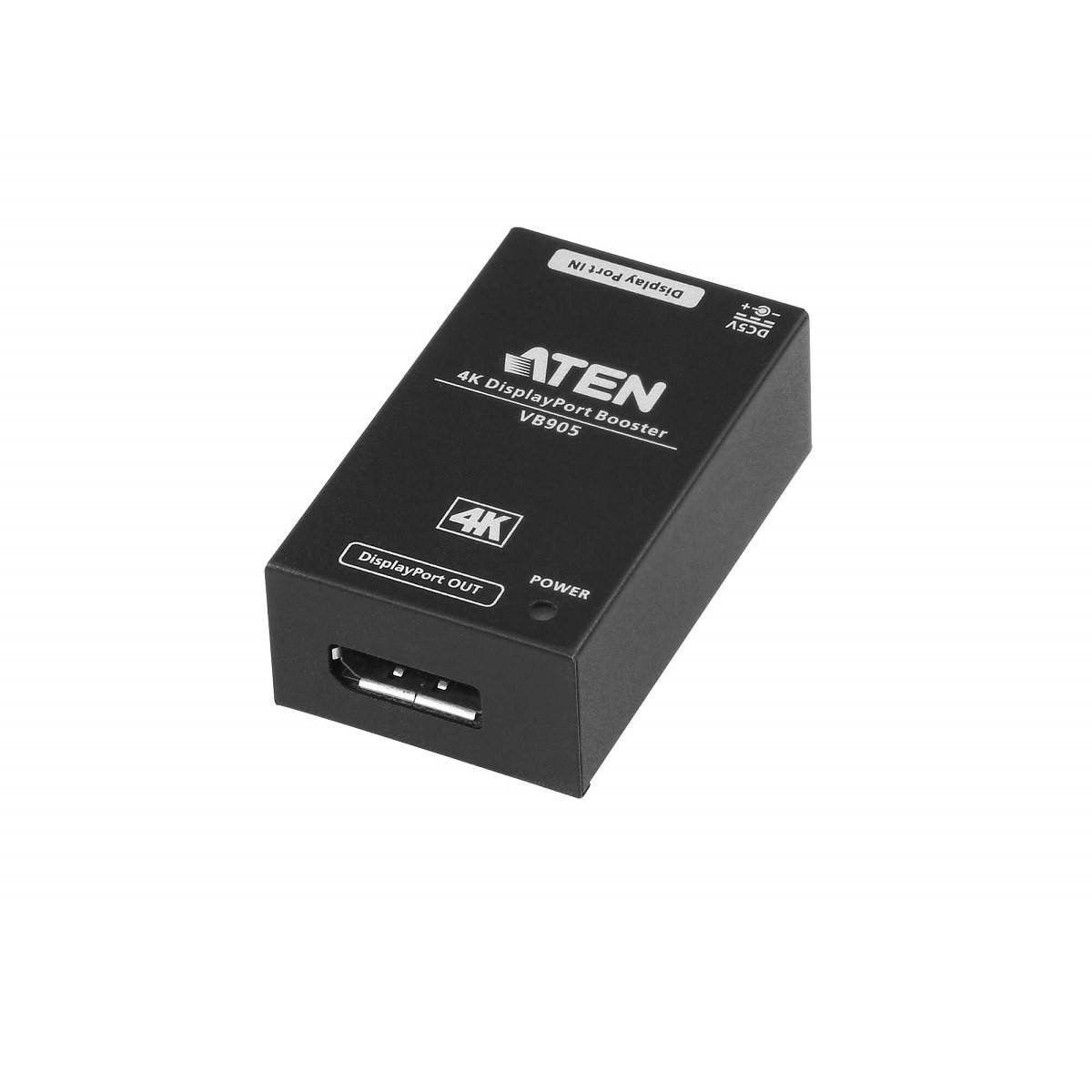 Aten Video Booster True 4K Displayport 1.2, Extend Up To 5M, Cascadable Up To 3 Levels (20M), Plug And Play