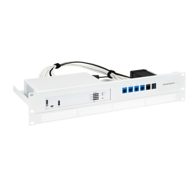RACKMOUNT.IT 1.3U Rack-mountable Rack Shelf for Network Security/Firewall Appliance - Signal White