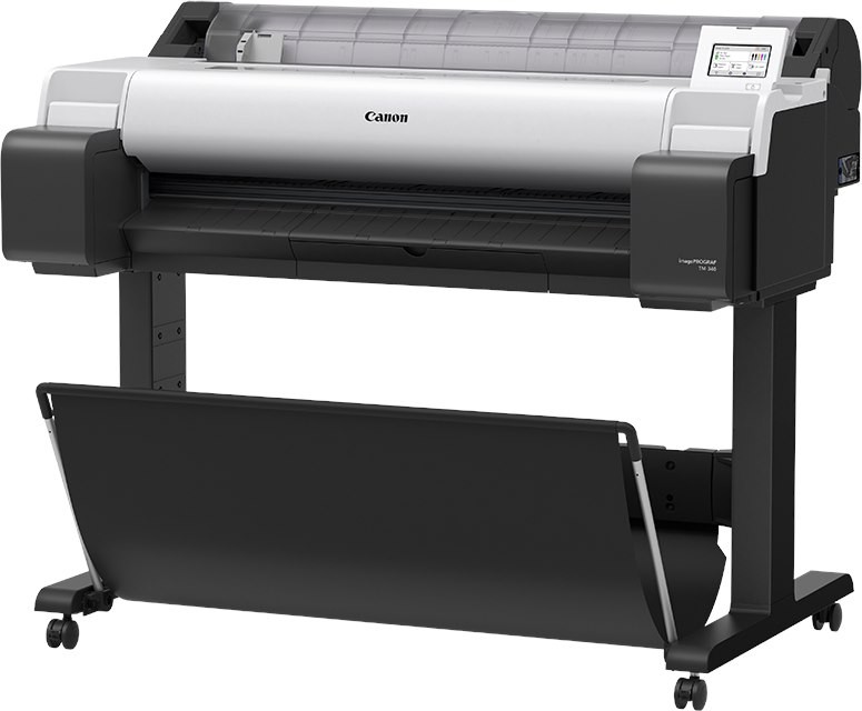 Canon Ipftm-340 36 Large Format Printer W/ Stand