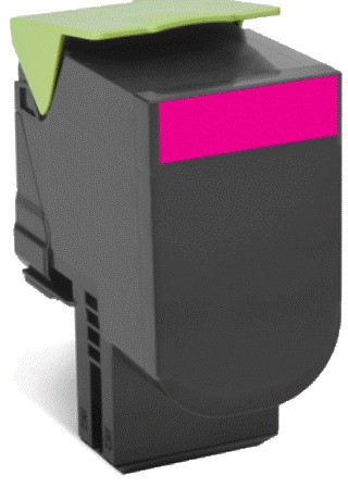 Lexmark 808Hme Magenta High Yield Corporate Toner Cartridge 3K CX410/CX510