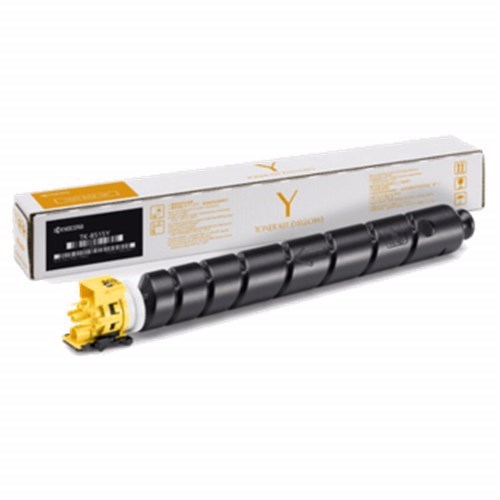 Kyocera TK-8519Y Yellow Toner 20K For Taskalfa 5052Ci/6052Ci