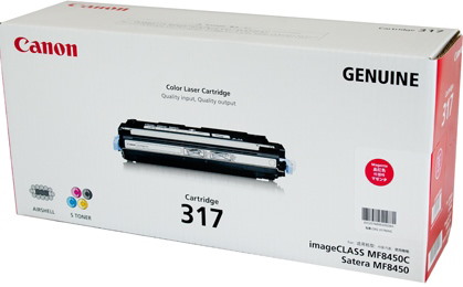 Canon CART317M Original Laser Toner Cartridge - Magenta Pack