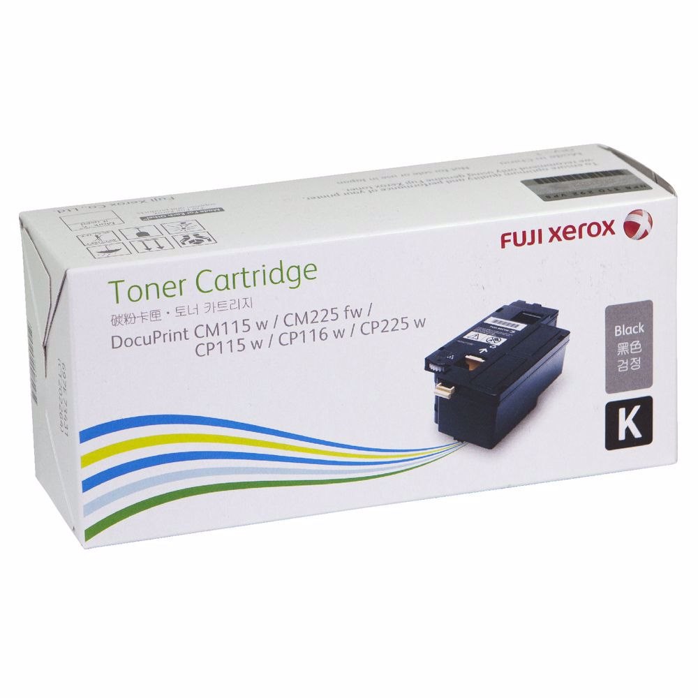 Fujifilm Black Toner 2000 Page Yield DPCP115/116/225W/CM115W/225FW